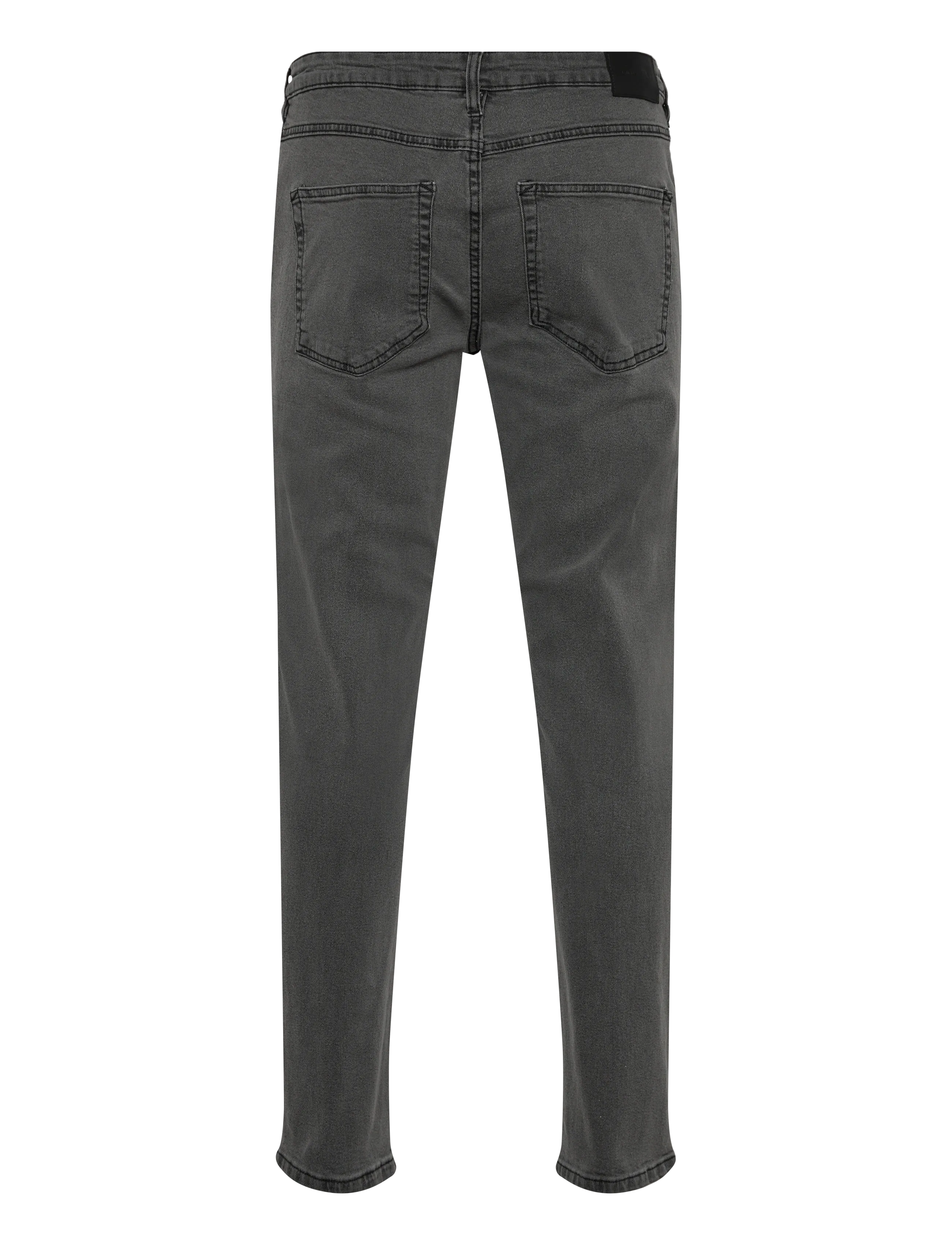 Lindbergh - Tapered fit jeans stone wash - bukser & jeans - grey - 1