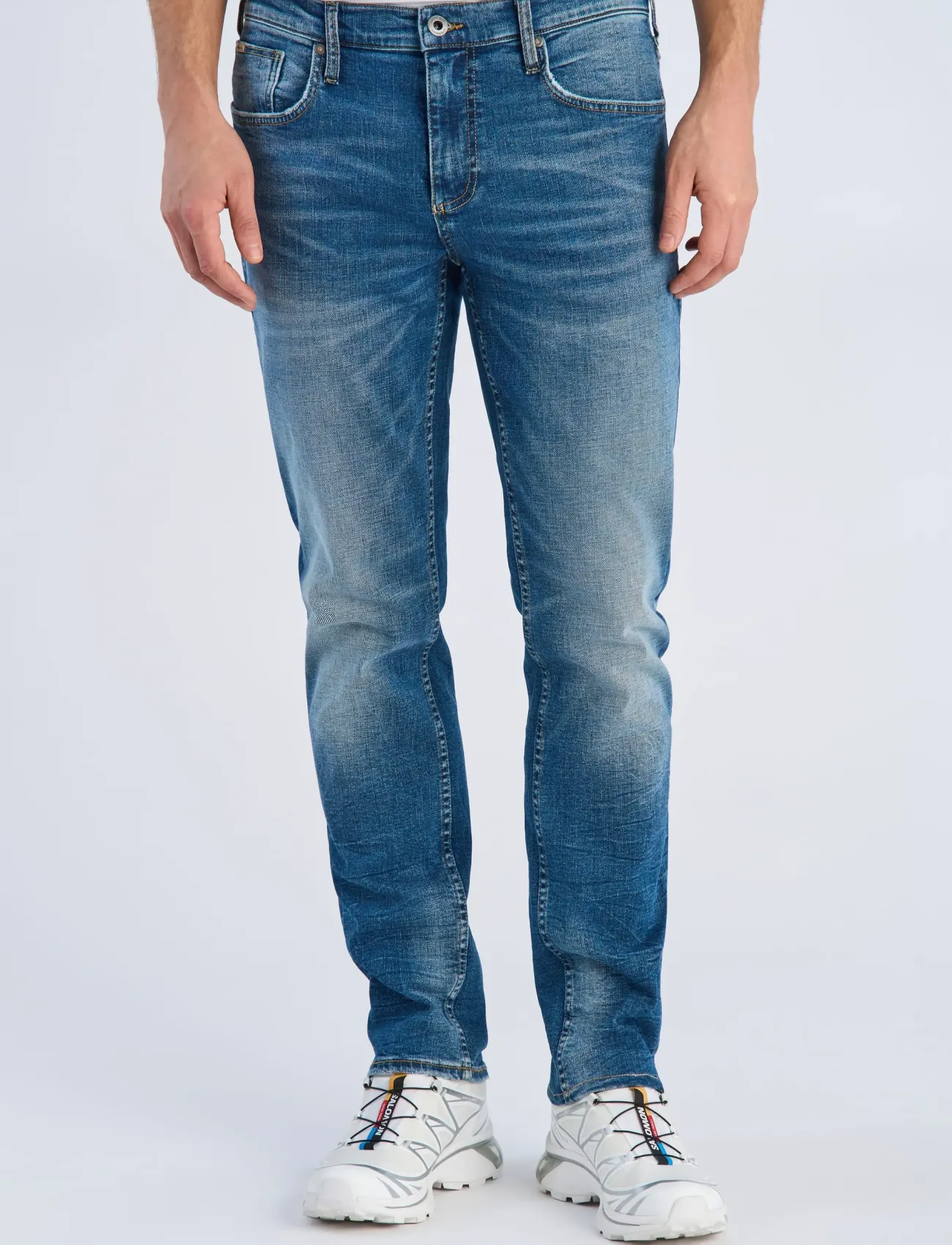 Lindbergh - Stretch jeans - tavalised teksad - classic blue - 3