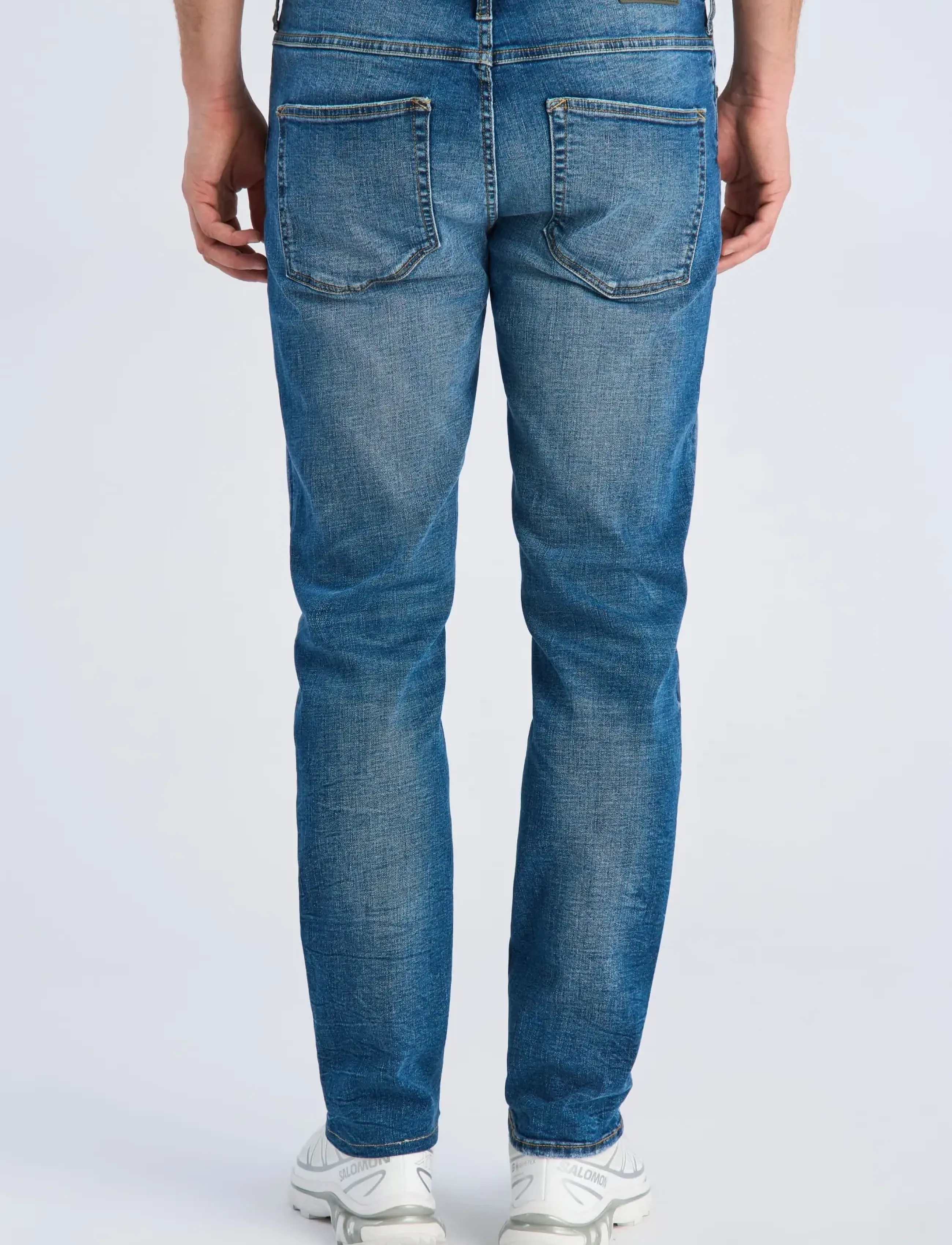 Lindbergh - Stretch jeans - tavalised teksad - classic blue - 4