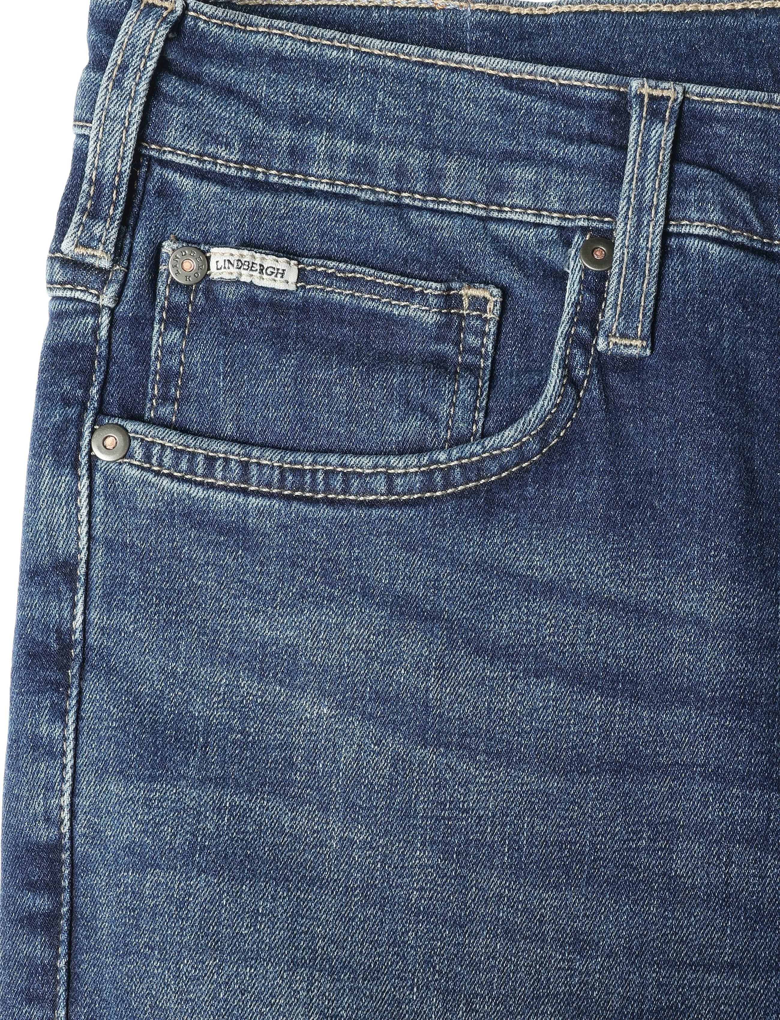 Lindbergh - Stretch jeans - tapered jeans - core blue - 2