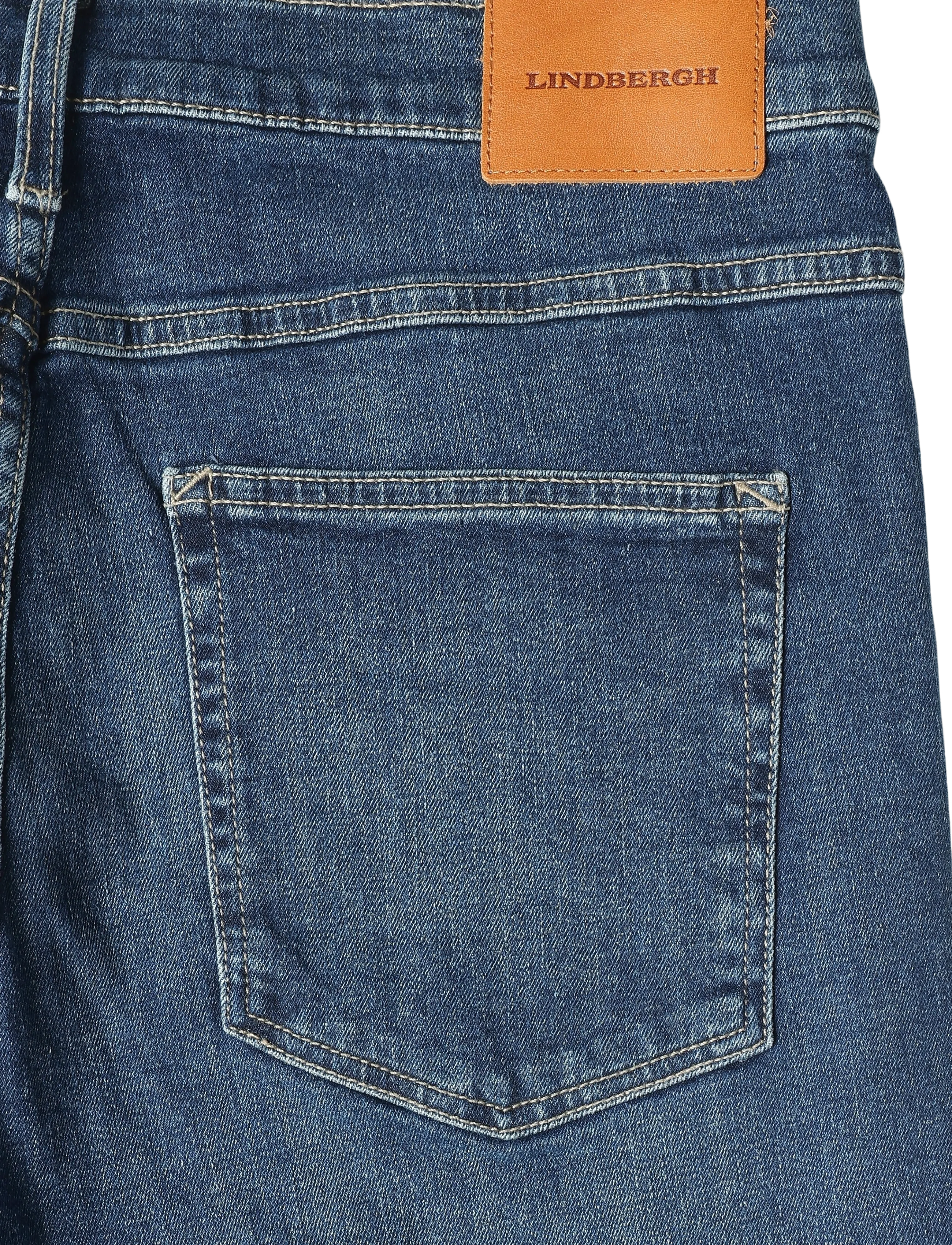 Lindbergh - Stretch jeans - tapered jeans - core blue - 4