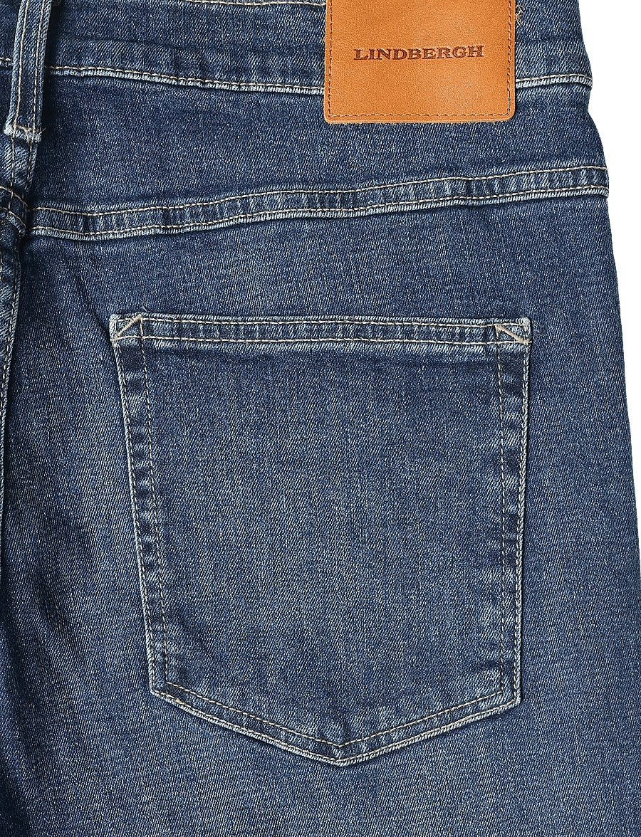 Lindbergh - Stretch jeans - tapered jeans - core blue - 4