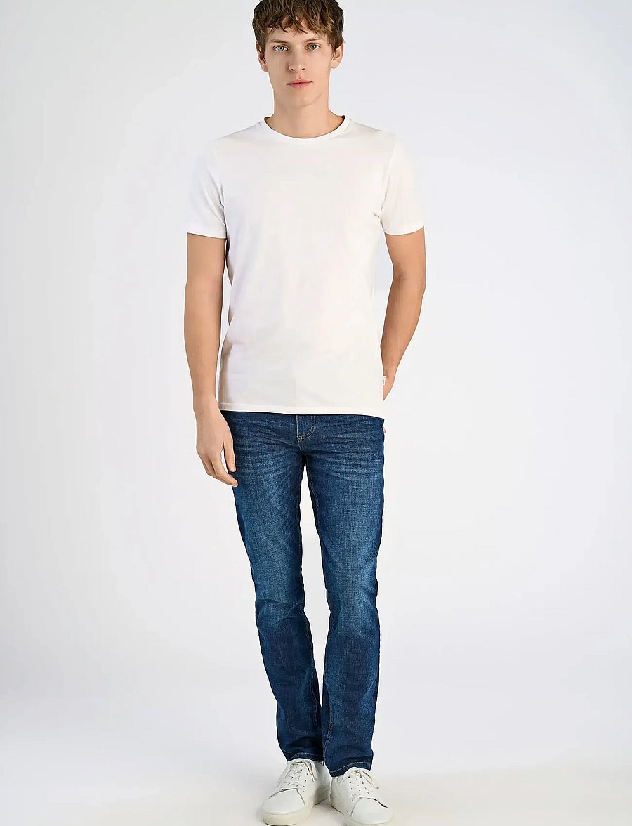 Lindbergh - Tapered fit jeans - regular jeans - deep blue denim - 0
