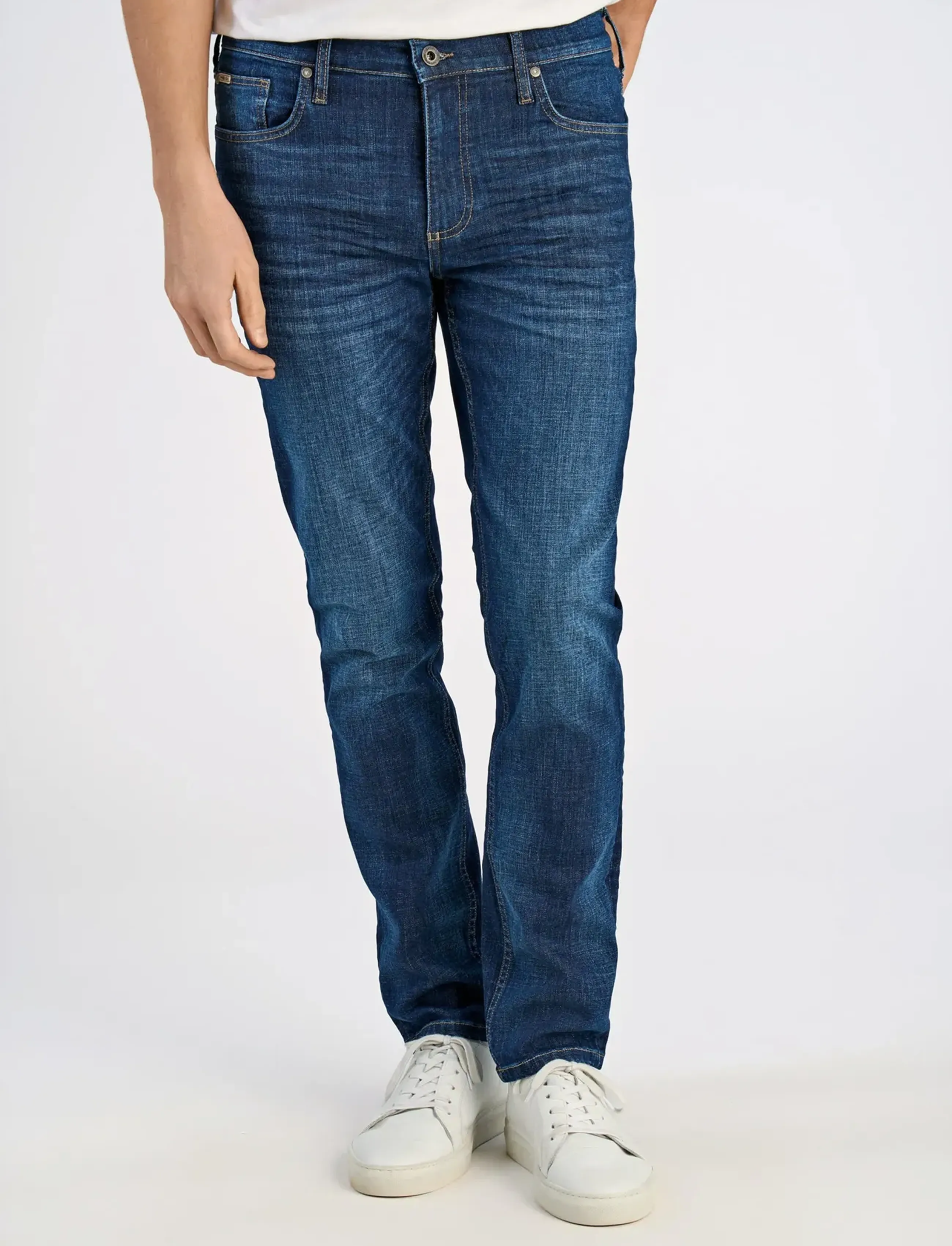 Lindbergh - Stretch jeans - püksid & teksad - deep blue denim - 4