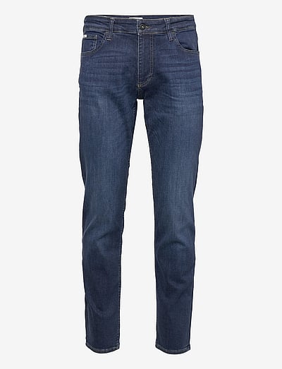Lindbergh Superflex tapered fit jeans - Normale Jeans - ICON DK BLUE / blue