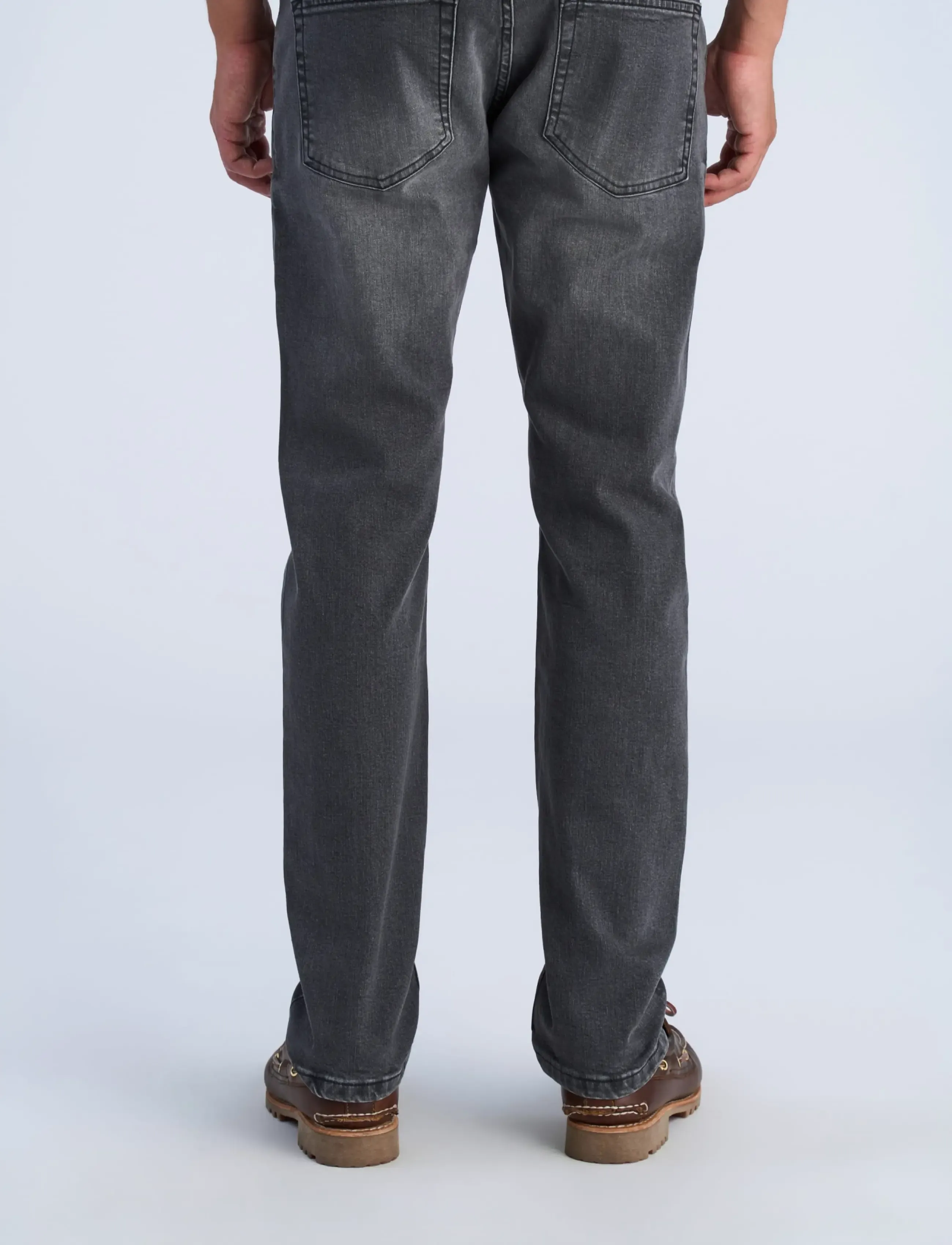 Lindbergh - Tapered fit jeans - byxor & jeans - black - 4