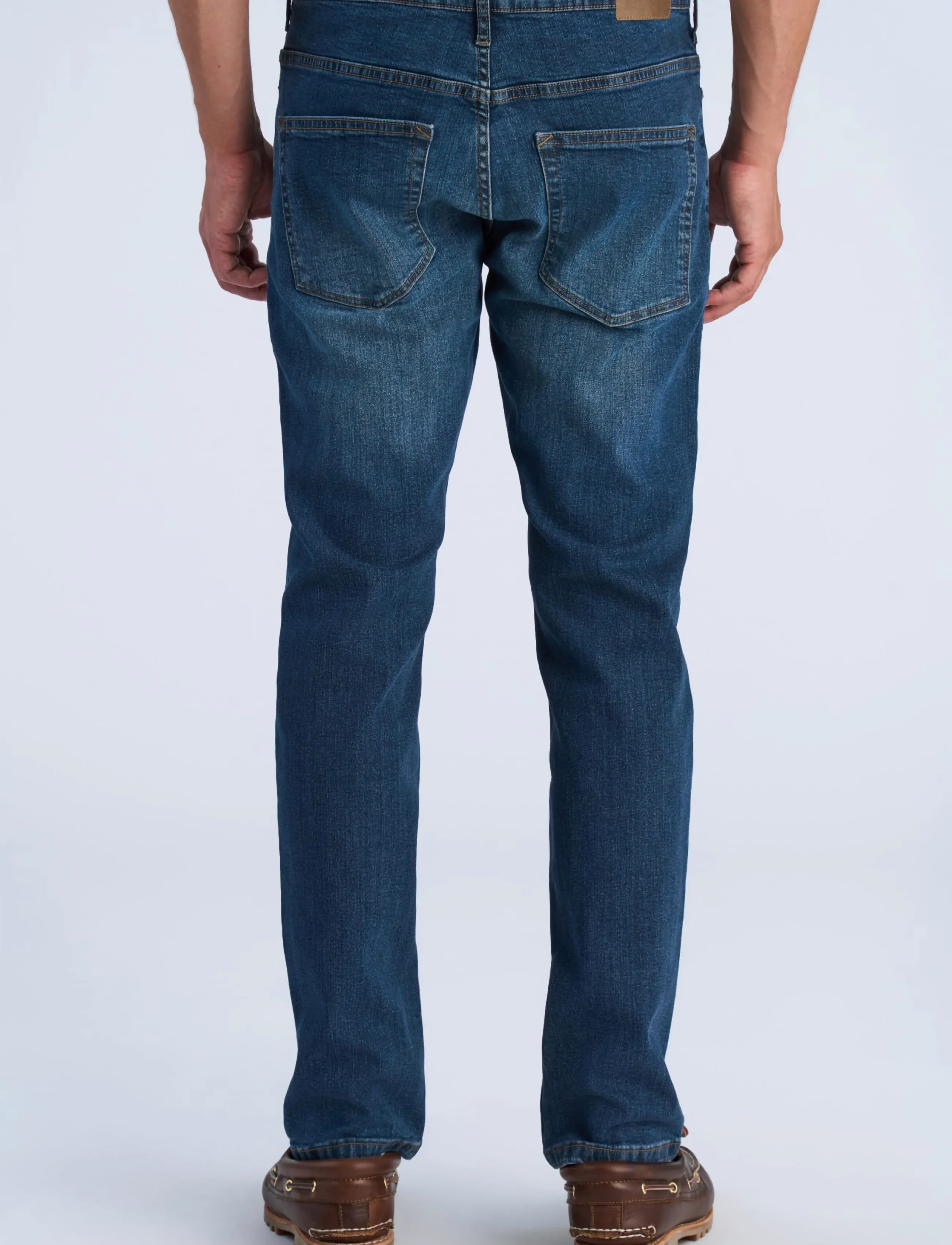 Lindbergh - Tapered fit jeans - trousers & jeans - blue - 4