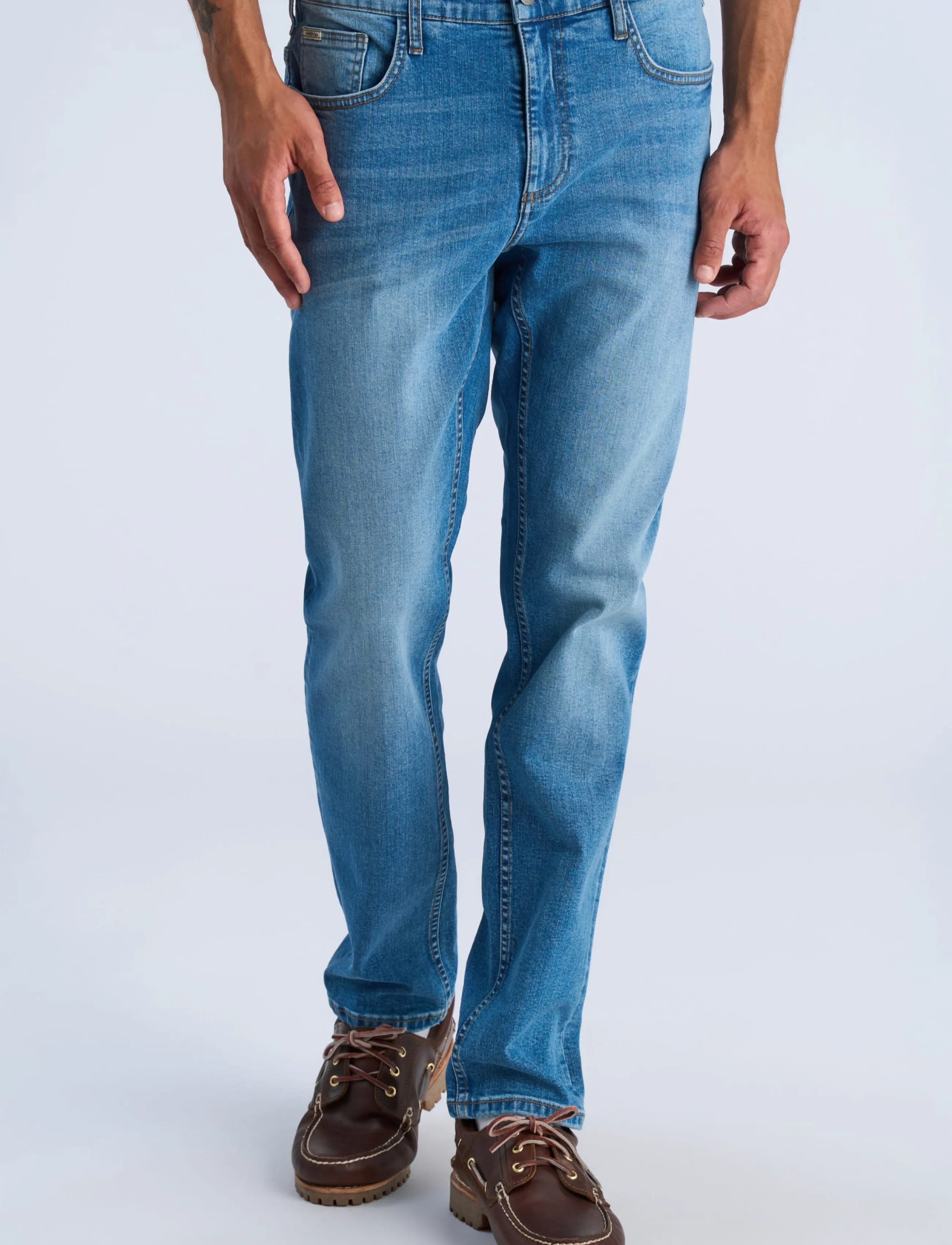Lindbergh - Tapered fit jeans - püksid & teksad - light - 3