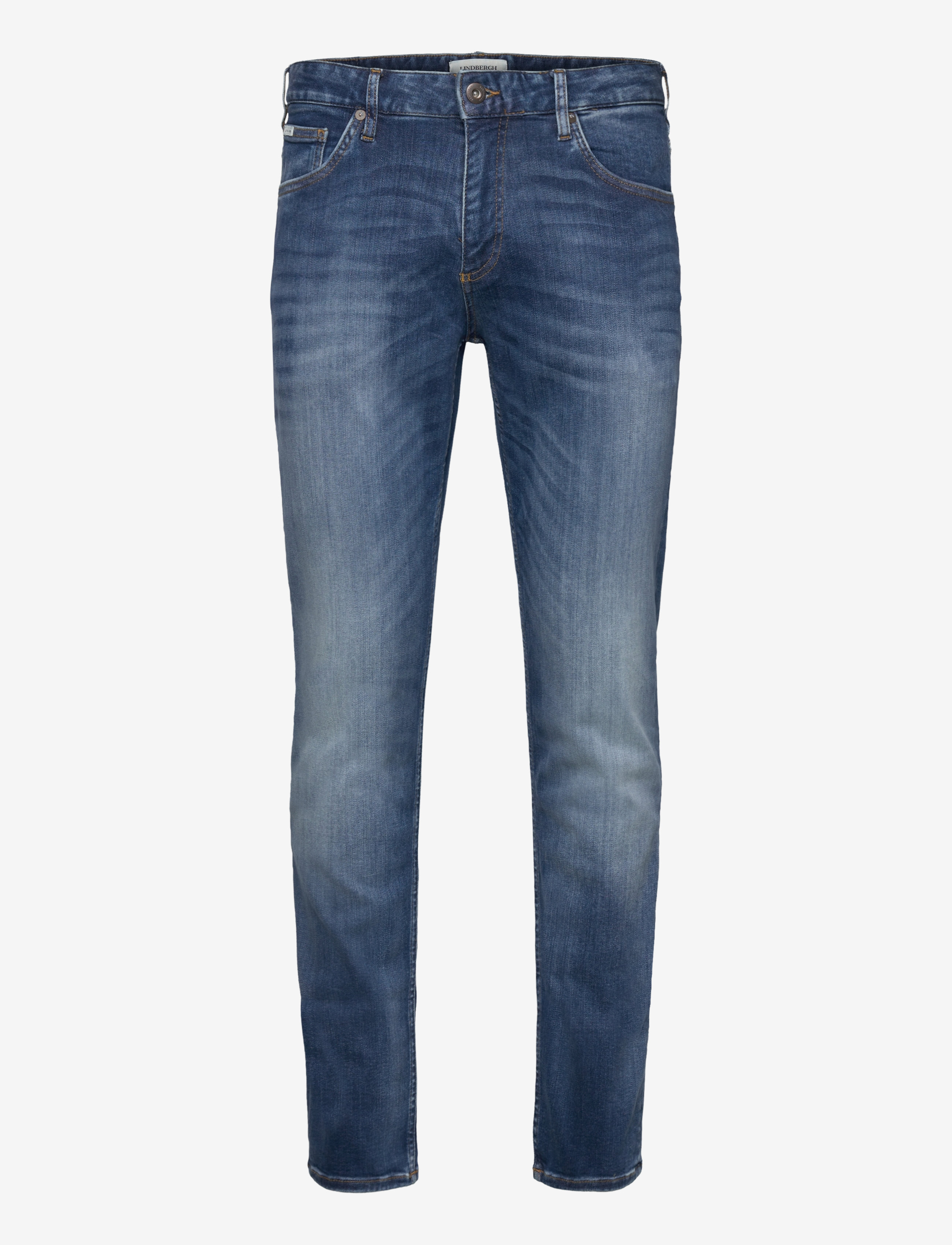 LINDBERGH Superflex Jeans Mid Nigth Blau - Ta Blau - 38x32 - Herren