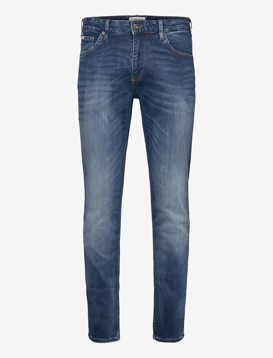 Lindbergh - Superflex jeans mid nigth blue - Ta - slim jeans - mid night blue - 1