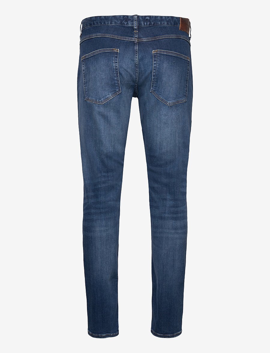 Lindbergh - Superflex jeans mid nigth blue - Ta - slim jeans - mid night blue - 2