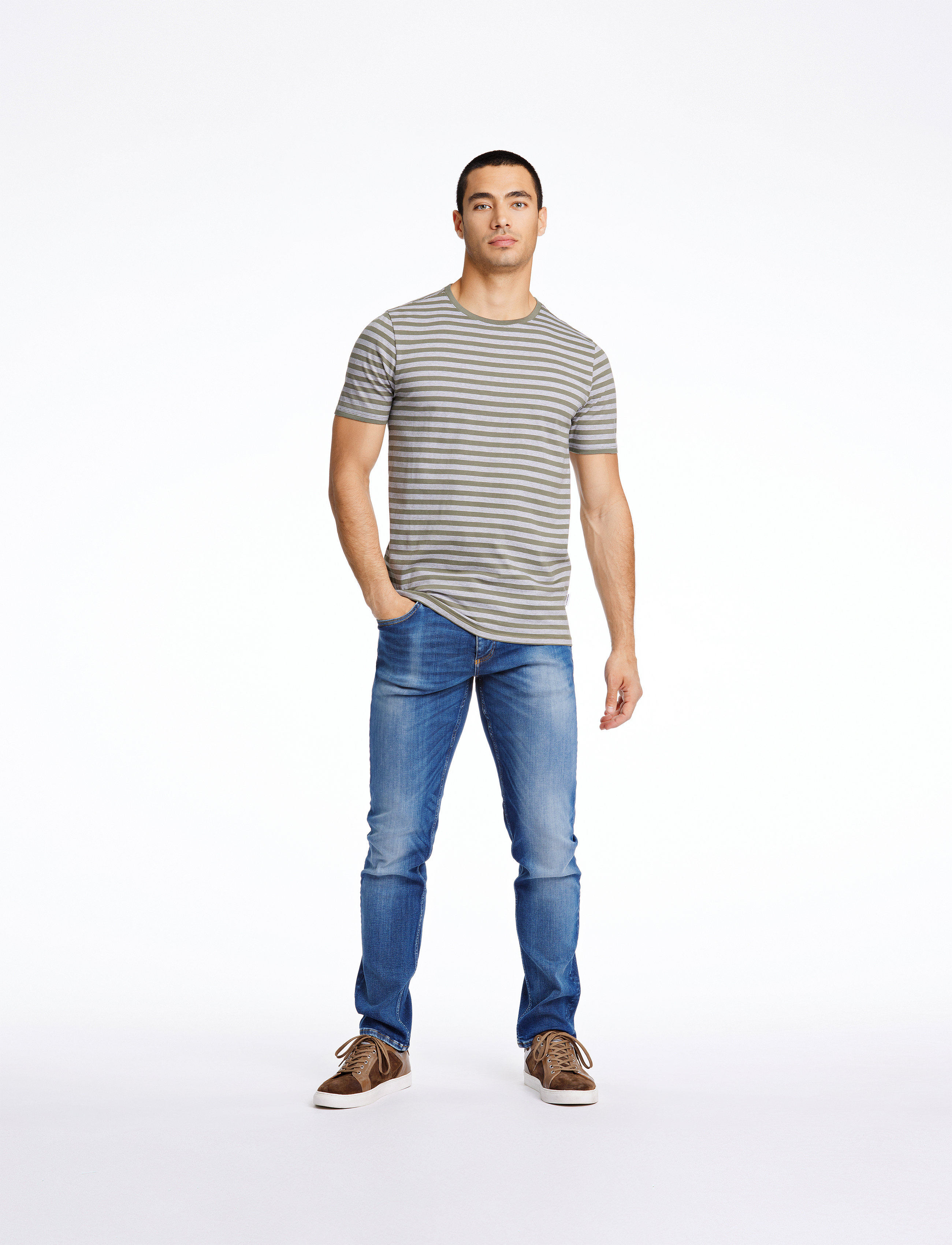 Lindbergh Superflex Jeans Mid Nigth Blue Ta, Mænd, Mellemhøj Talje Superflex Jeans, Blå, Str: 38 x 32