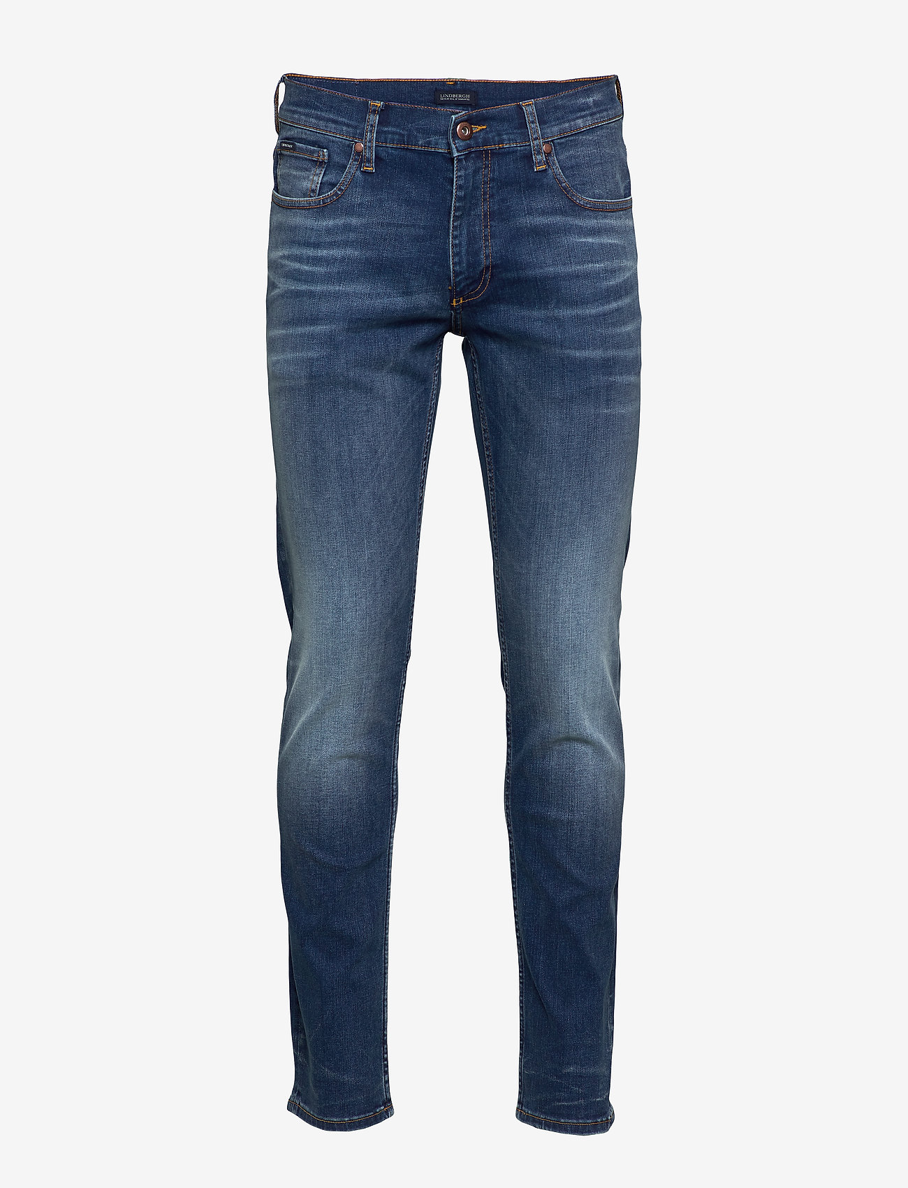 Lindbergh - Superflex jeans original blue - Tap - nordisk stil - original blue - 1