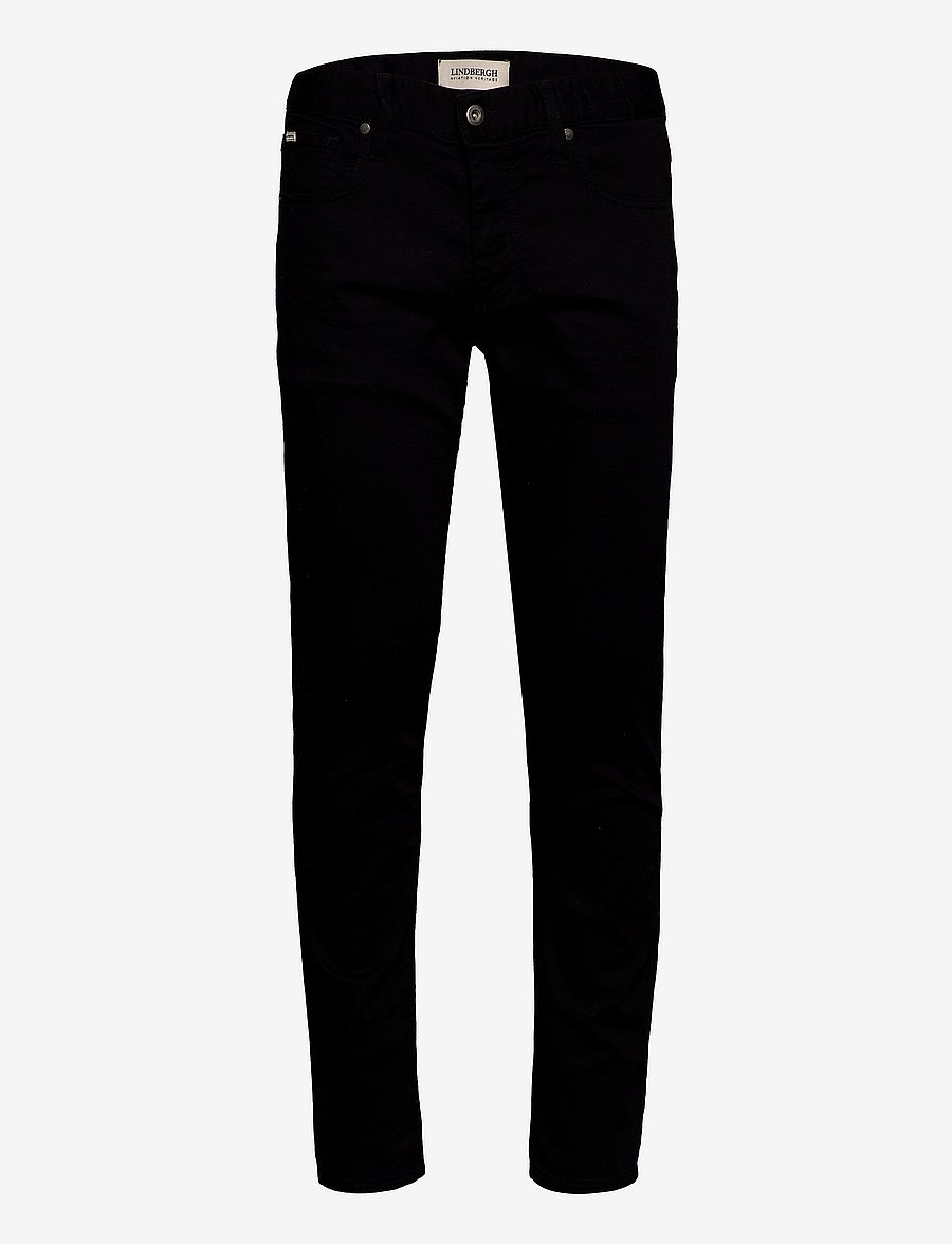 Lindbergh - Superflex jeans stay black - Tapered fit - tapered-farkut - stay black - 1