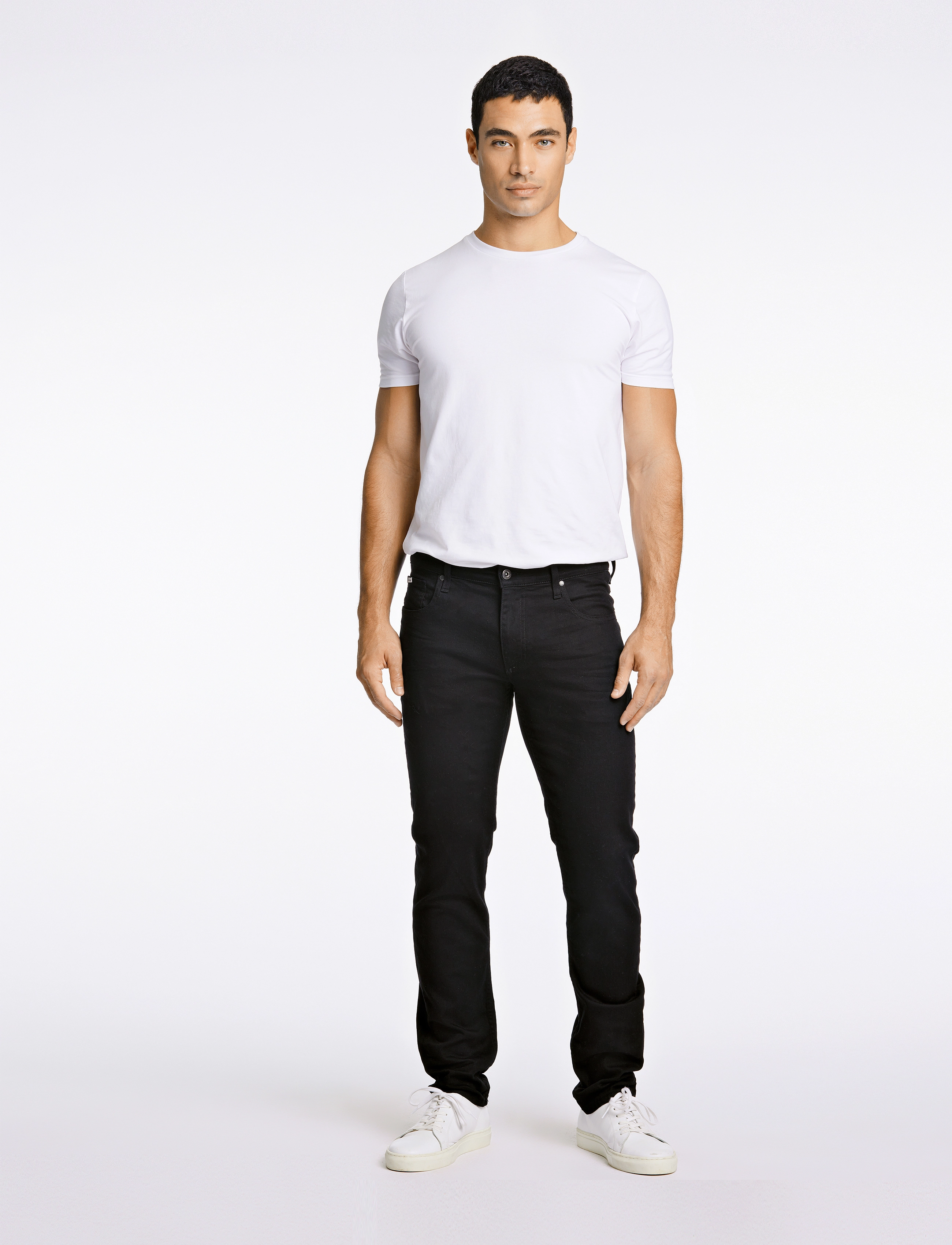 Lindbergh Superflex Jeans Stay Black - Tapered Fit, 32 x 32, Black, Jeans > Tapered, Herre