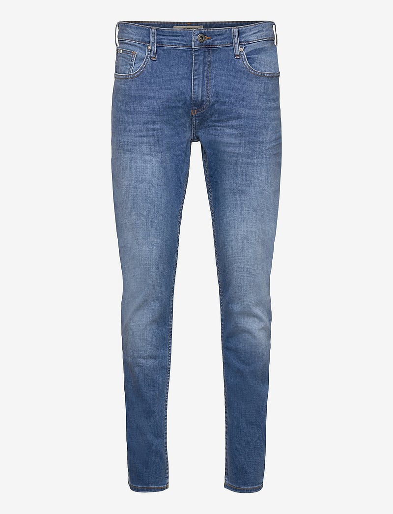 Lindbergh - Superflex Tapered Fit Jeans - tapered jeans - sun faded blue - 1