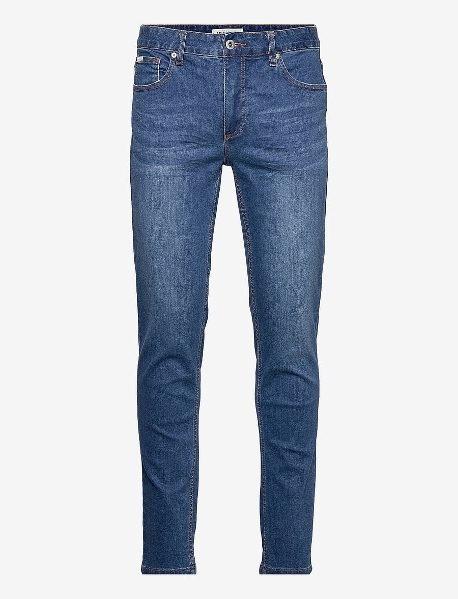 Lindbergh - Superflex tapered fit jeans - schmal zulaufende jeans - timeless blue - 1