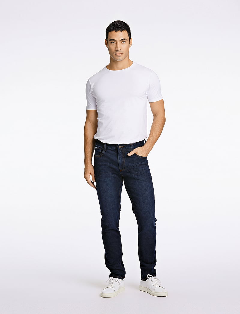 Lindbergh - 5 pocket superflex jeans - tapered jeans - temper blue - 0