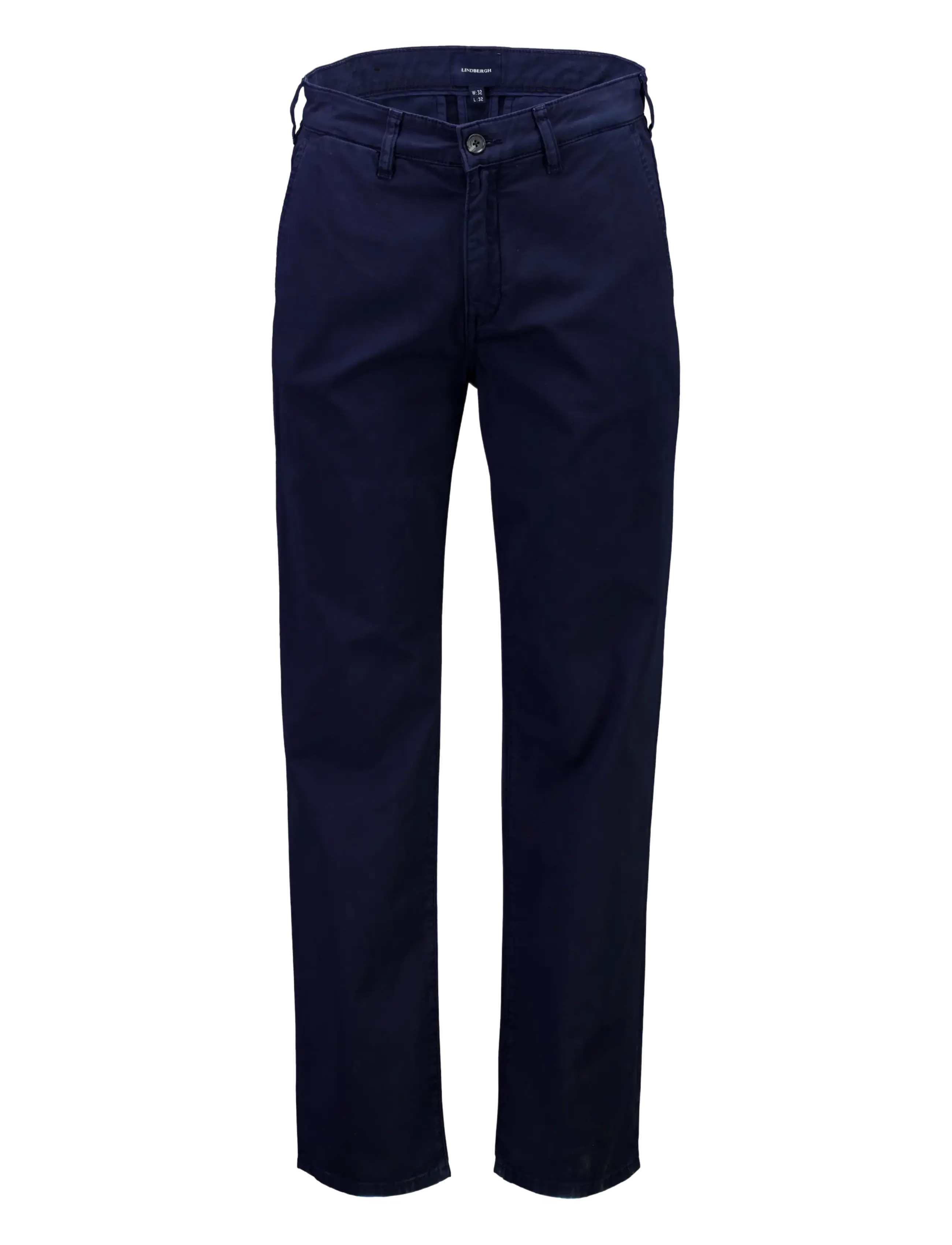 Lindbergh - Stretch twill chino pants - chinos - navy - 1