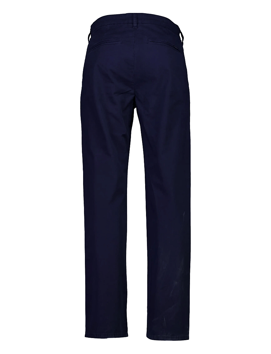 Lindbergh - Stretch twill chino pants - chinos - navy - 2