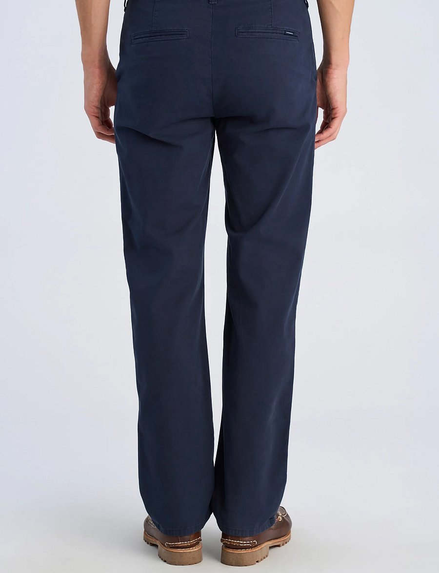 Lindbergh - Stretch twill chino pants - chinos - navy - 4