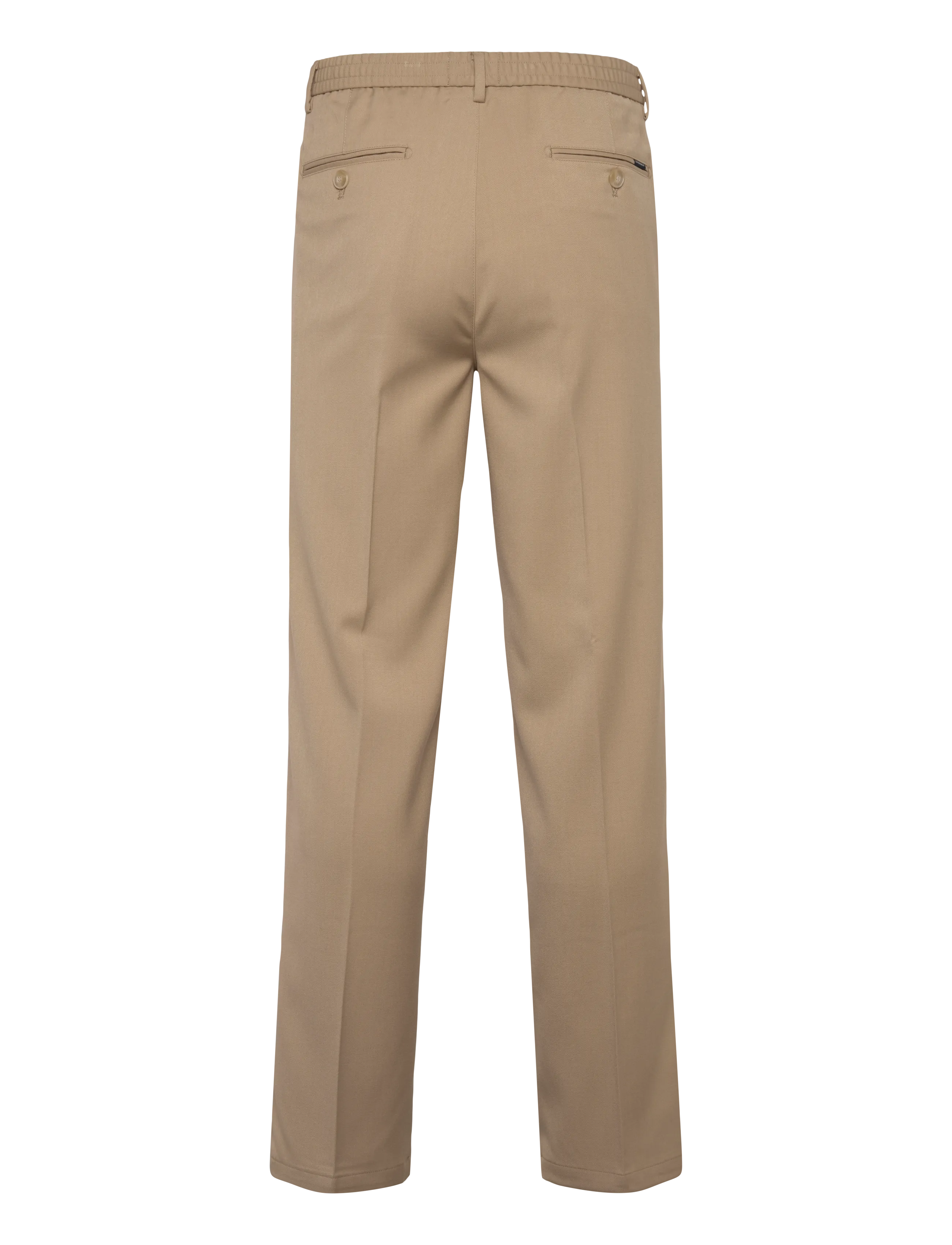 Lindbergh - Stretch twill elasticated pants - män - sand - 2