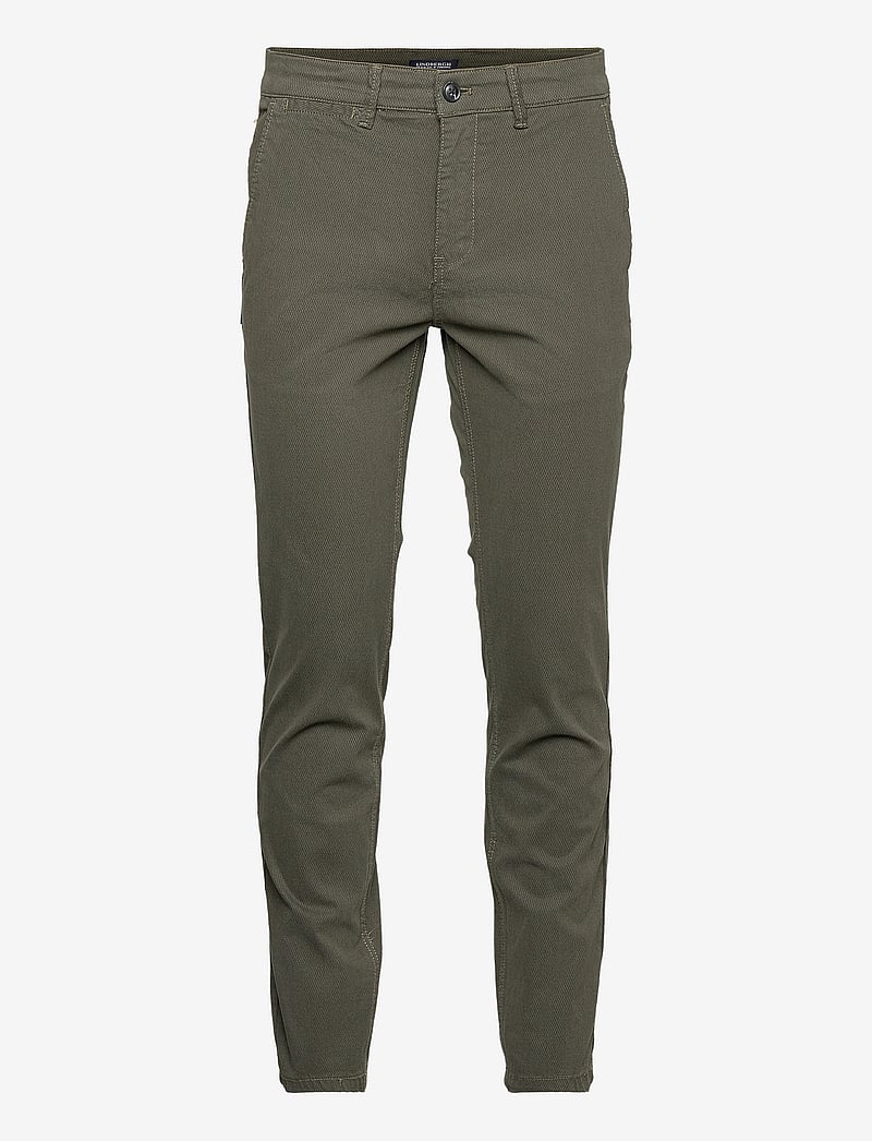 Lindbergh - Structure superflex chinos - chinos - army - 1