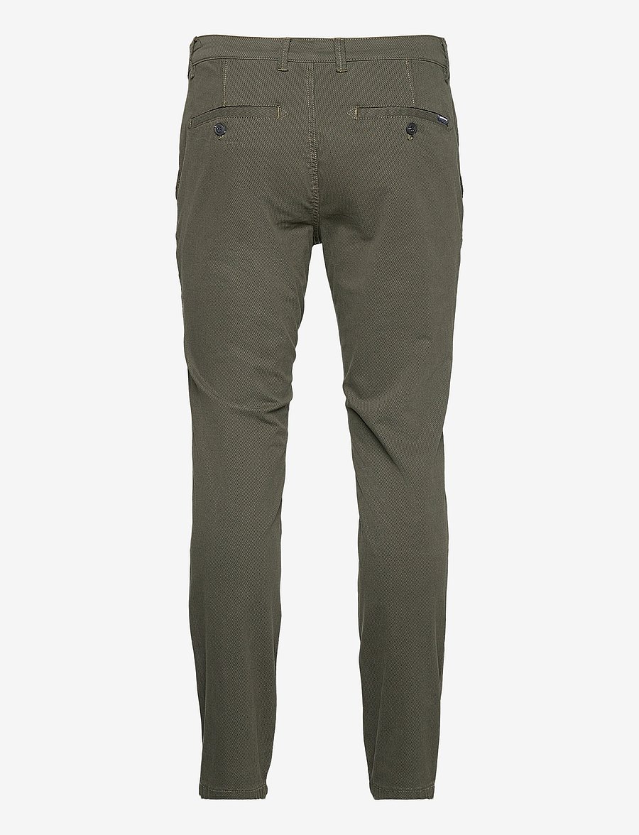 Lindbergh - Structure superflex chinos - chino-püksid - army - 2