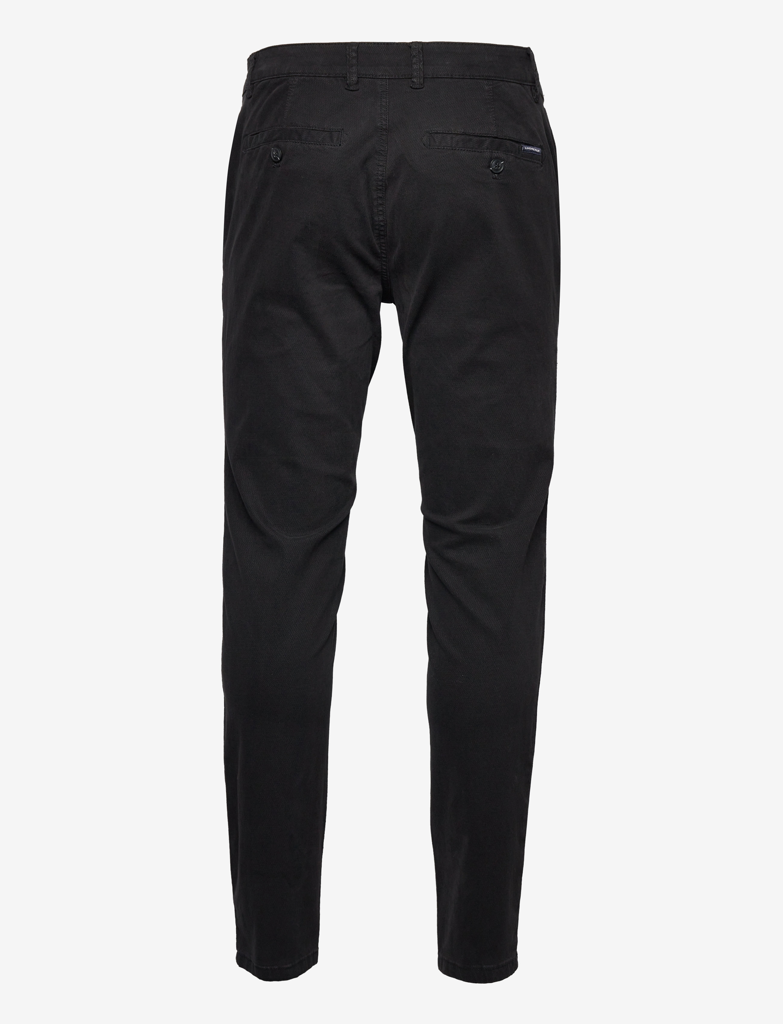 Lindbergh - Structure superflex chinos - män - black - 2