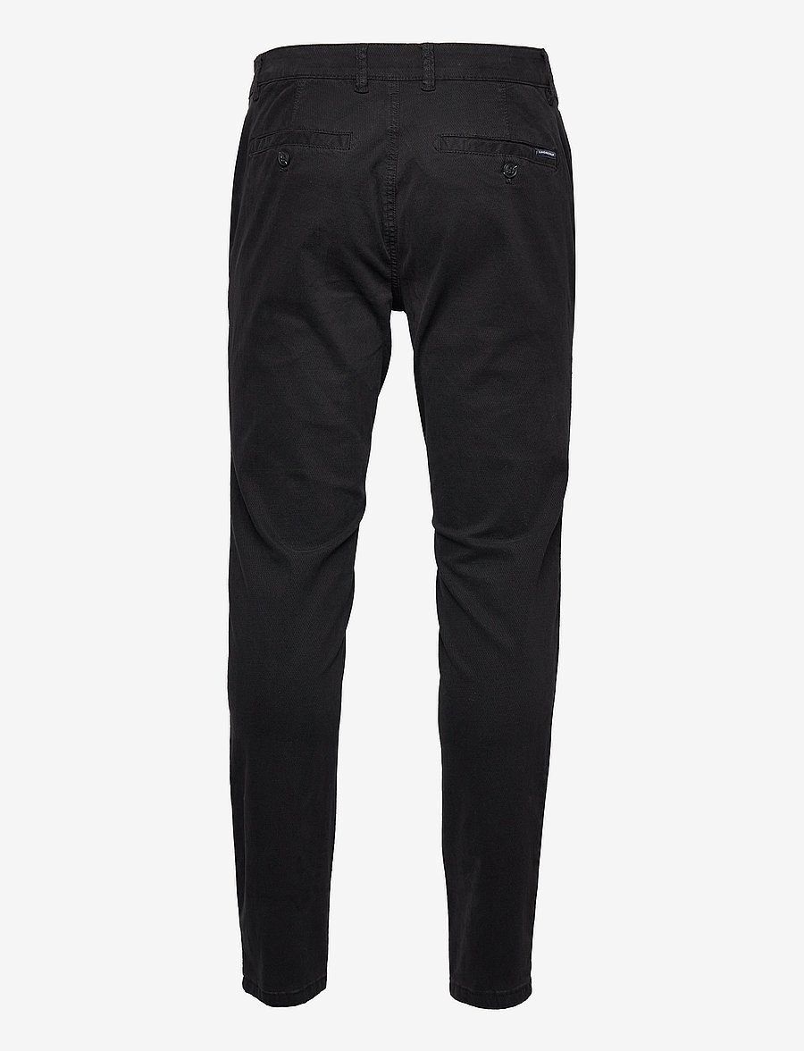 Lindbergh - Structure superflex chinos - chinos - black - 2