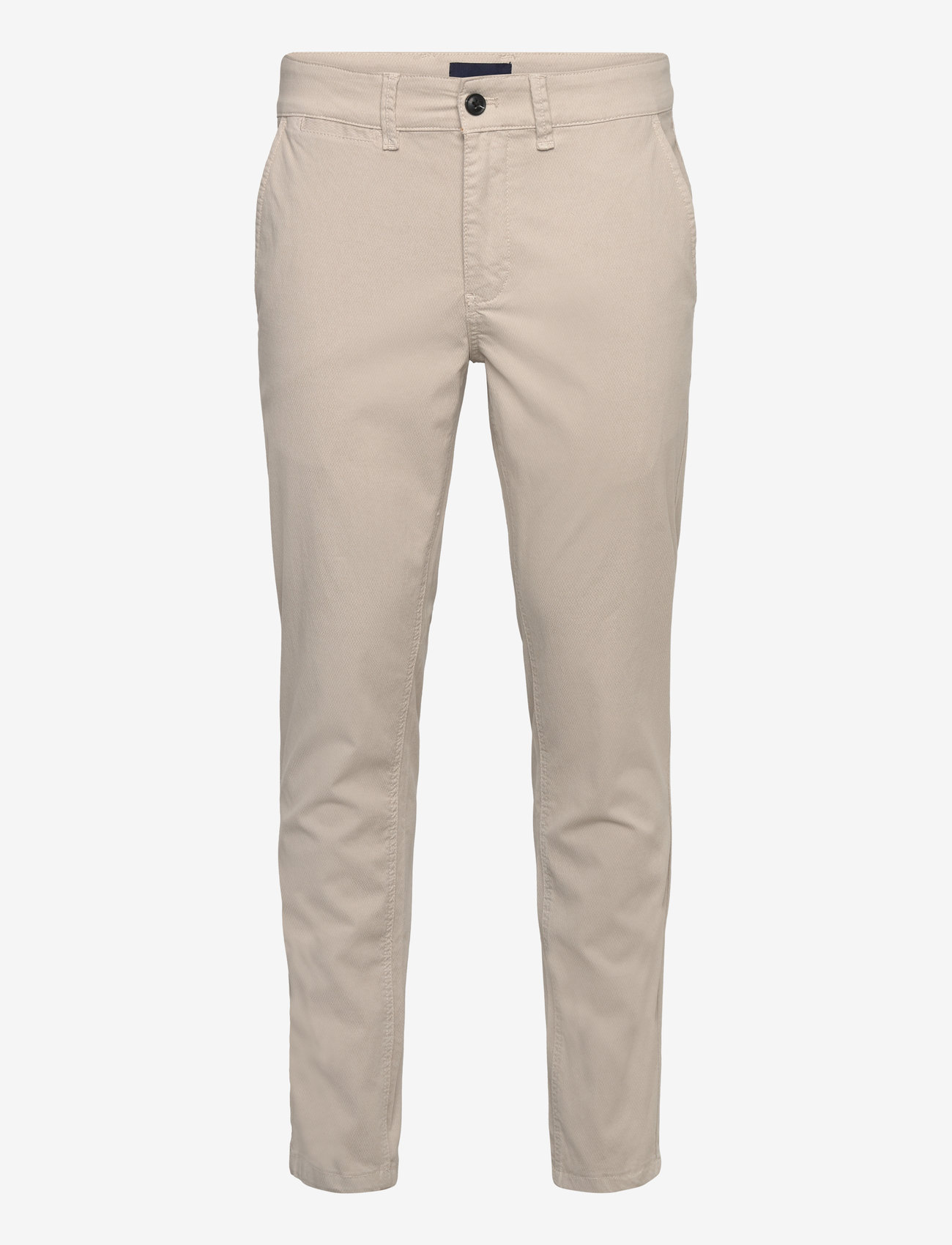 Lindbergh - Structure superflex chinos - sügisesed riided - cream - 0