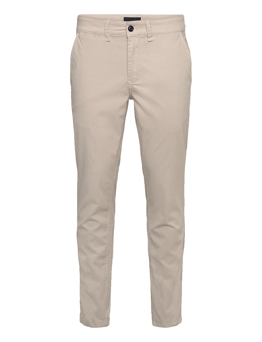 Lindbergh - Structure superflex chinos - chinos - cream - 1