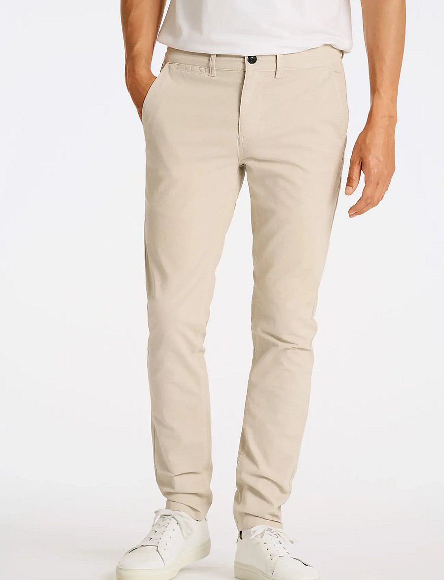 Lindbergh - Structure superflex chinos - chinos - cream - 3