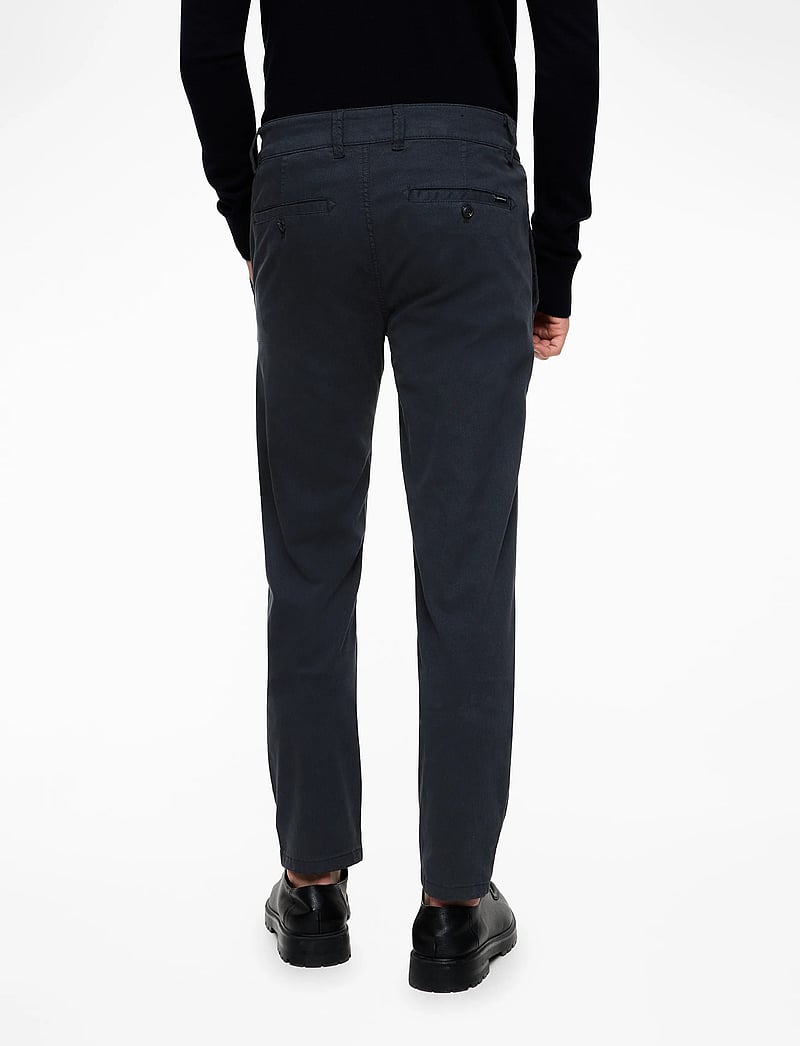 Lindbergh - Structure superflex chinos - chinos - navy - 4