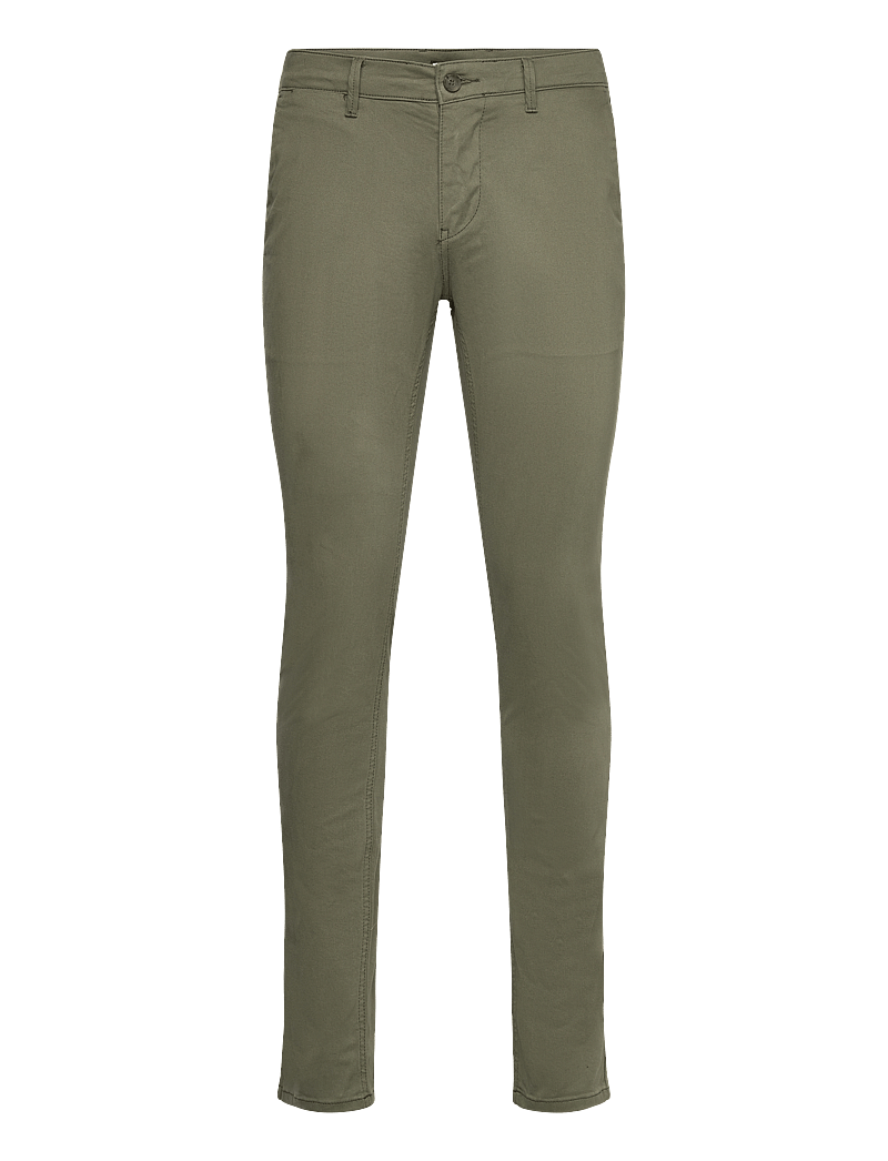 Lindbergh - Superflex Chino - chino püksid - army - 1
