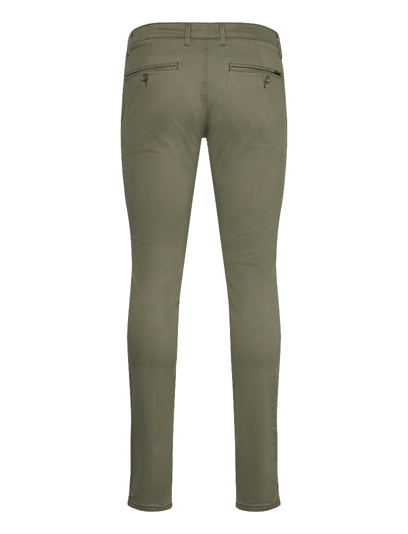 Lindbergh - Superflex Chino - chino püksid - army - 2