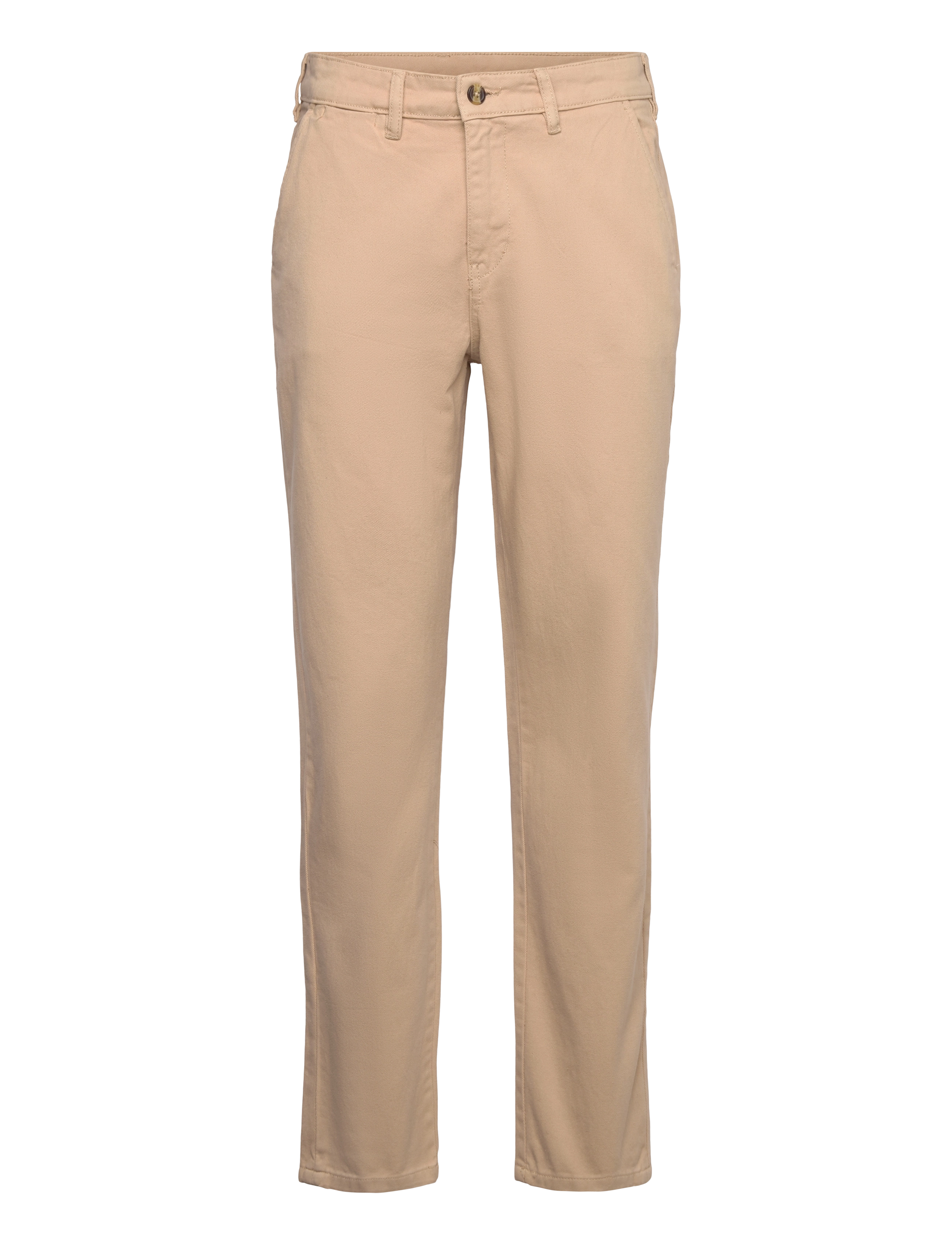 Lindbergh Loose fit chino pants - Tøj - SAND / beige