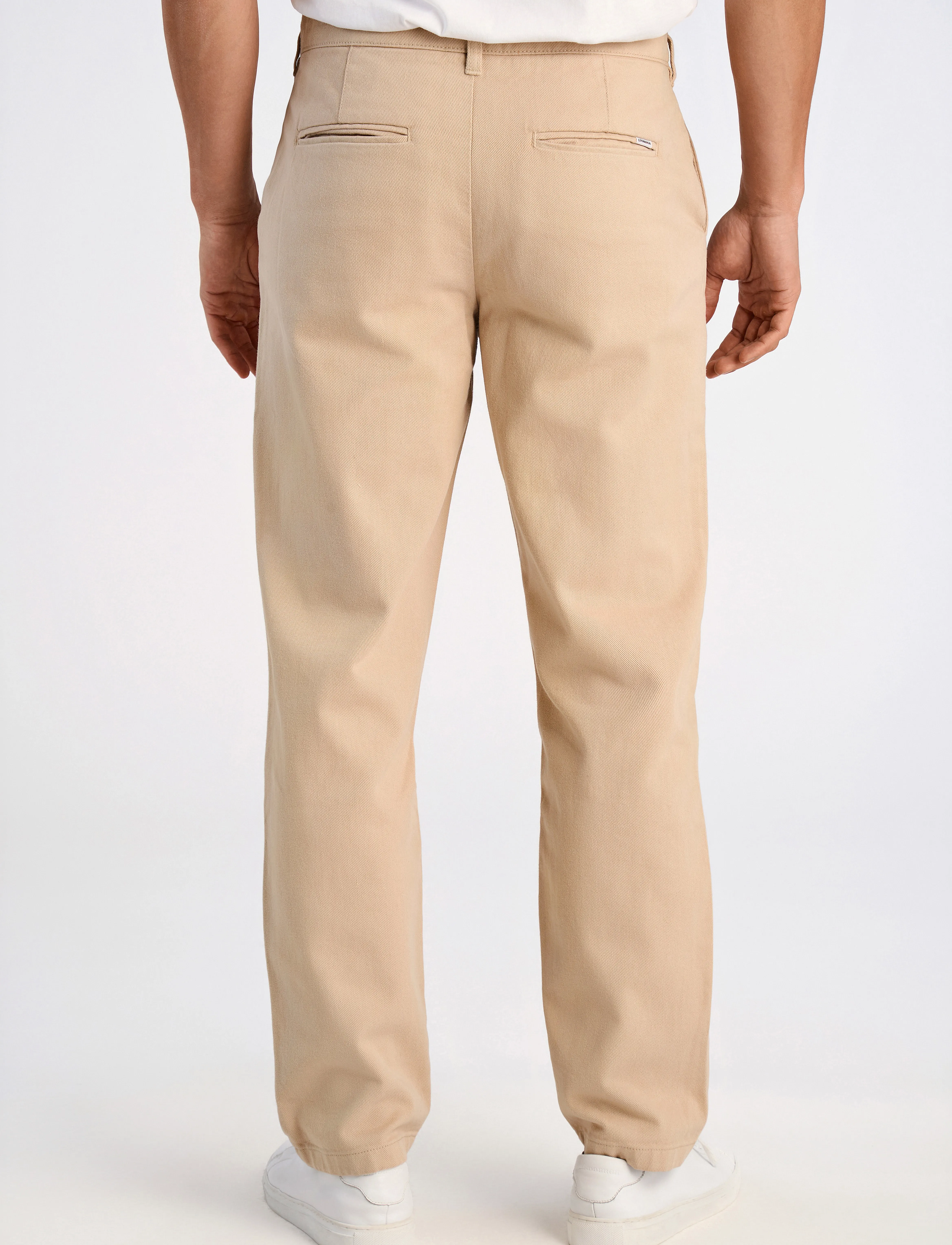 Lindbergh - Loose fit chino pants - chinos - sand - 4
