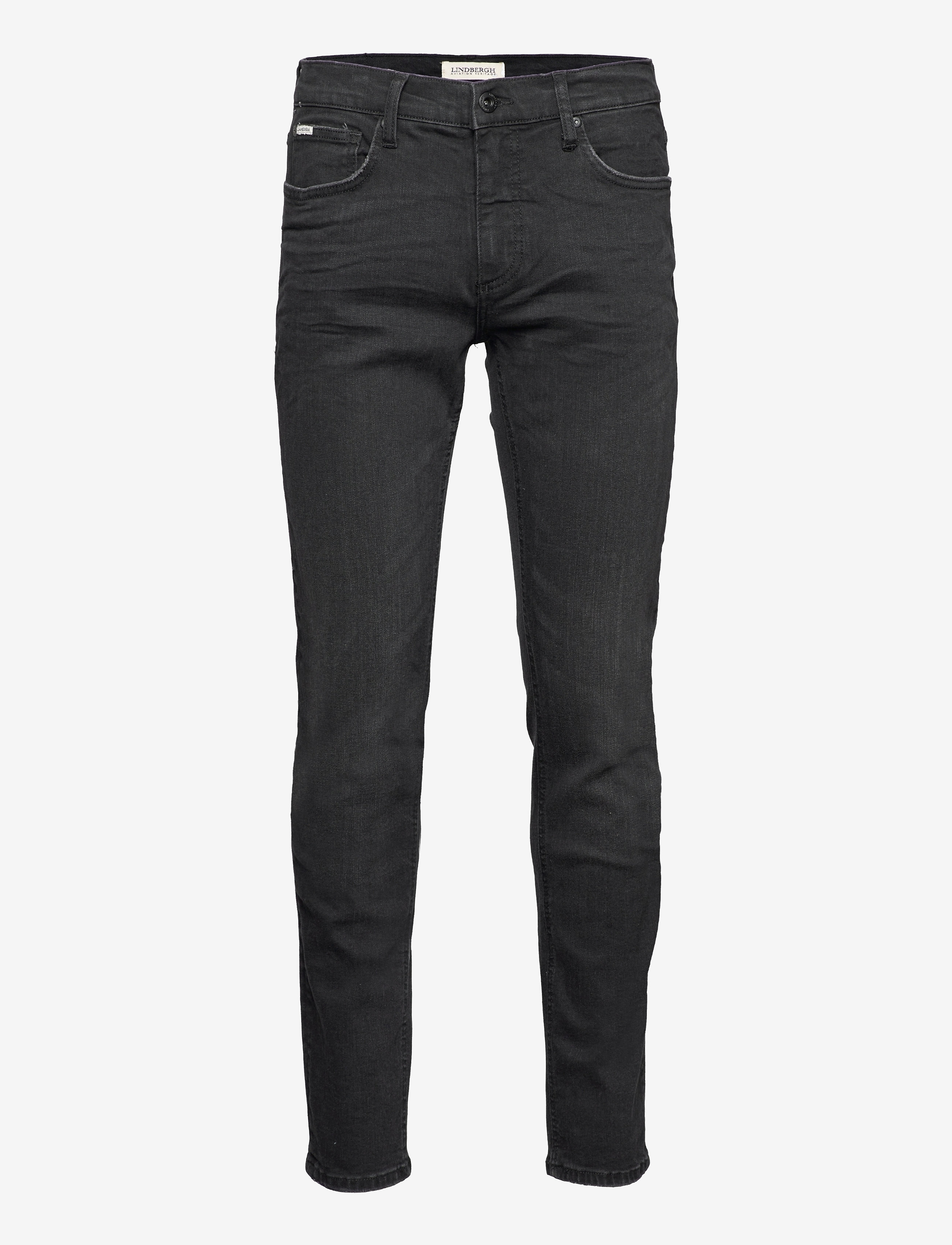 LINDBERGH Superflex Jeans Schwarz - 33x30 - Herren