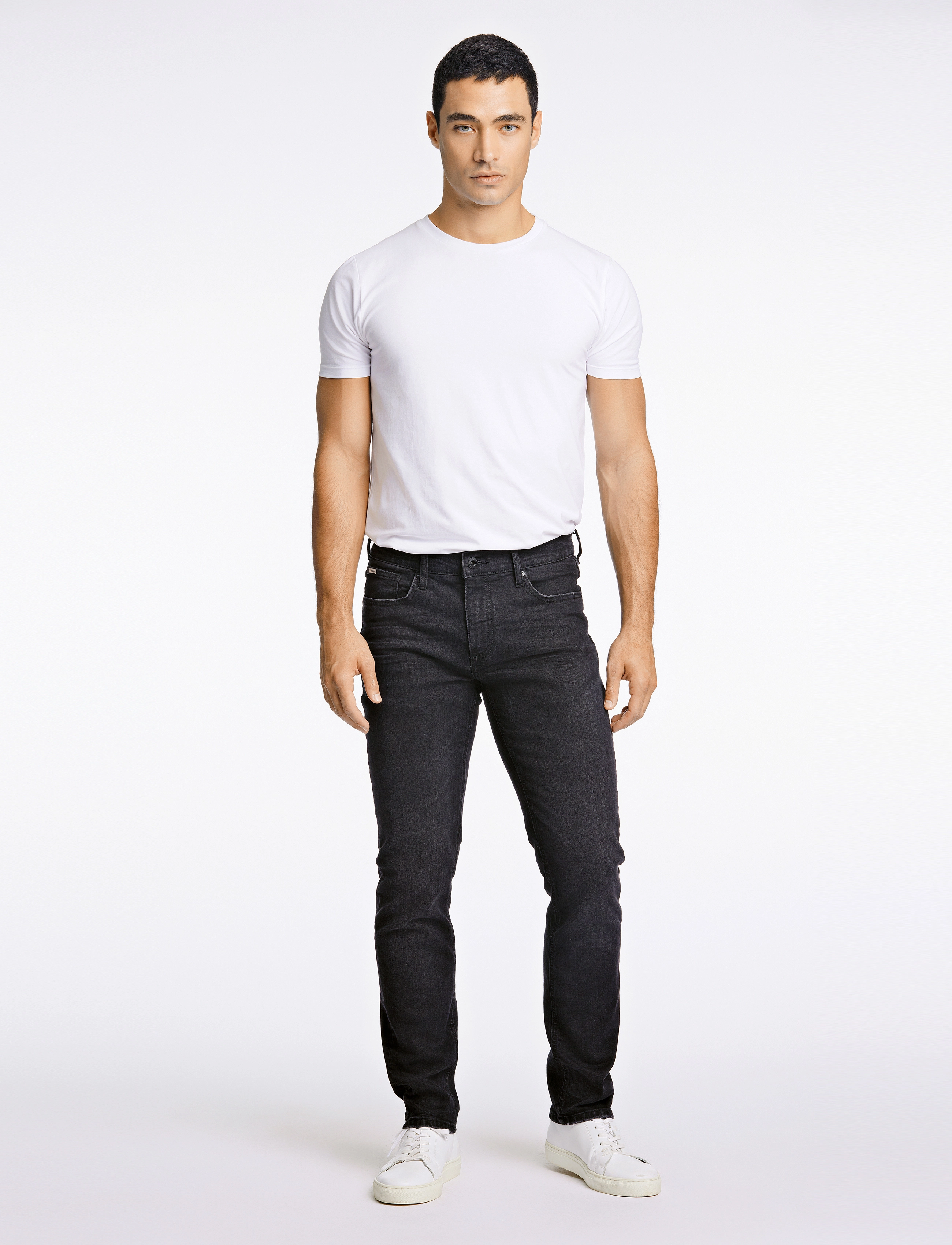 Lindbergh Superflex Jeans, 32 x 32, Black, Jeans > Smalle, Herre