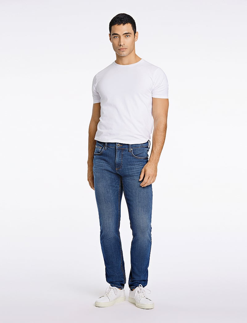 Lindbergh - Superflex jeans heavy blue - slim jeans - heavy blue - 0
