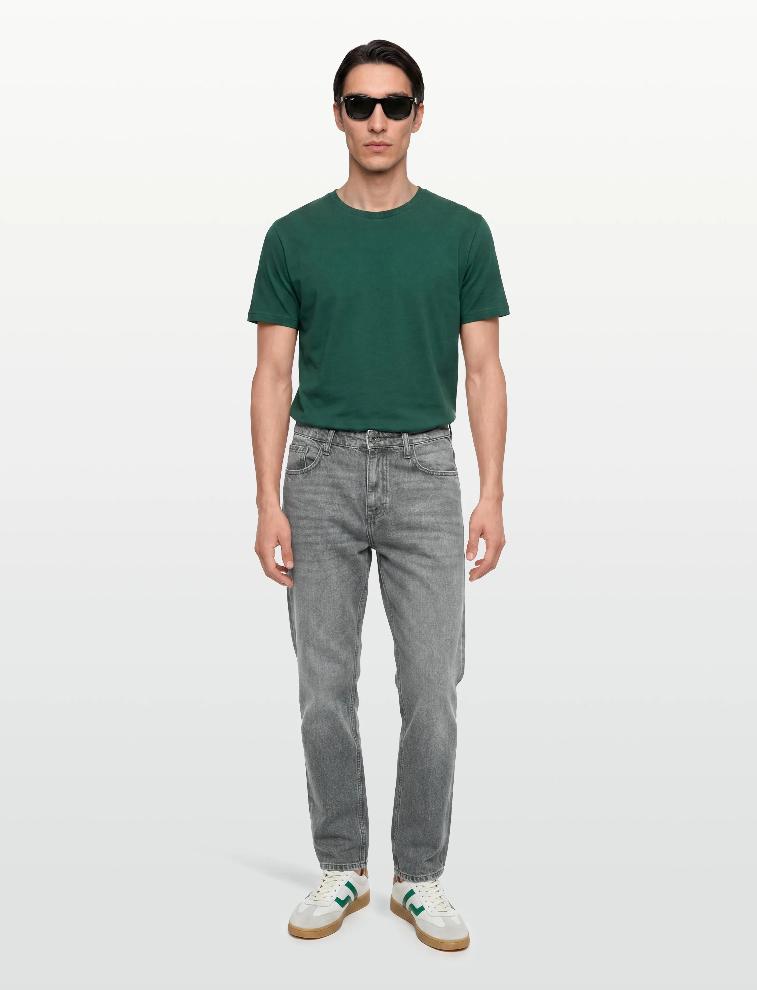 Lindbergh - Loose fit jeans - bukser & jeans - dark grey - 0