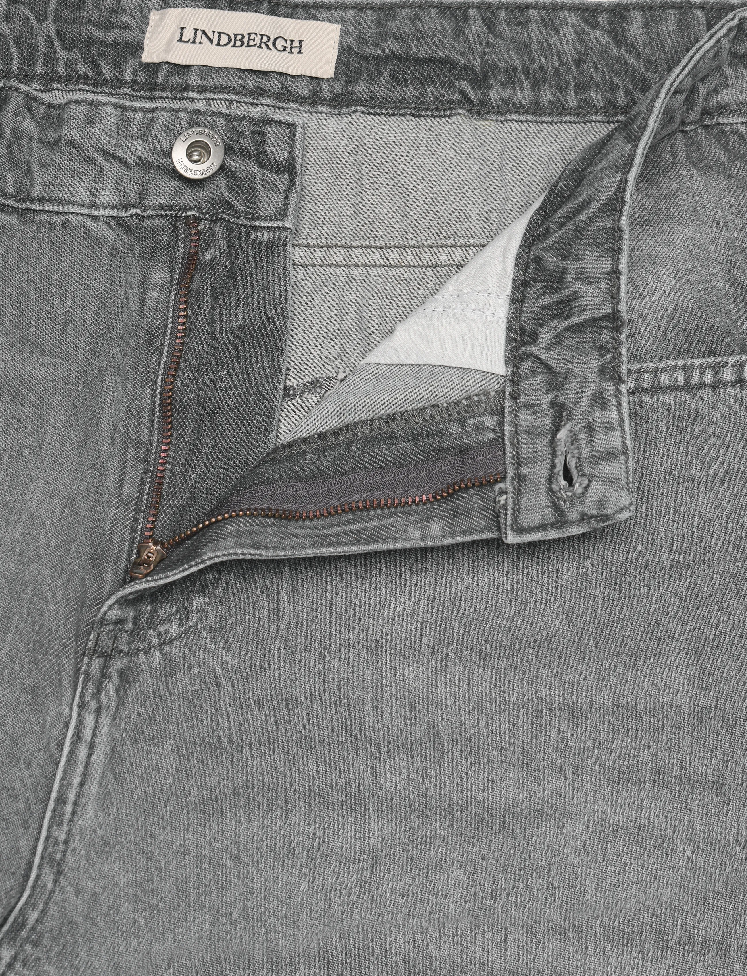Lindbergh - Loose fit jeans - bukser & jeans - dark grey - 4