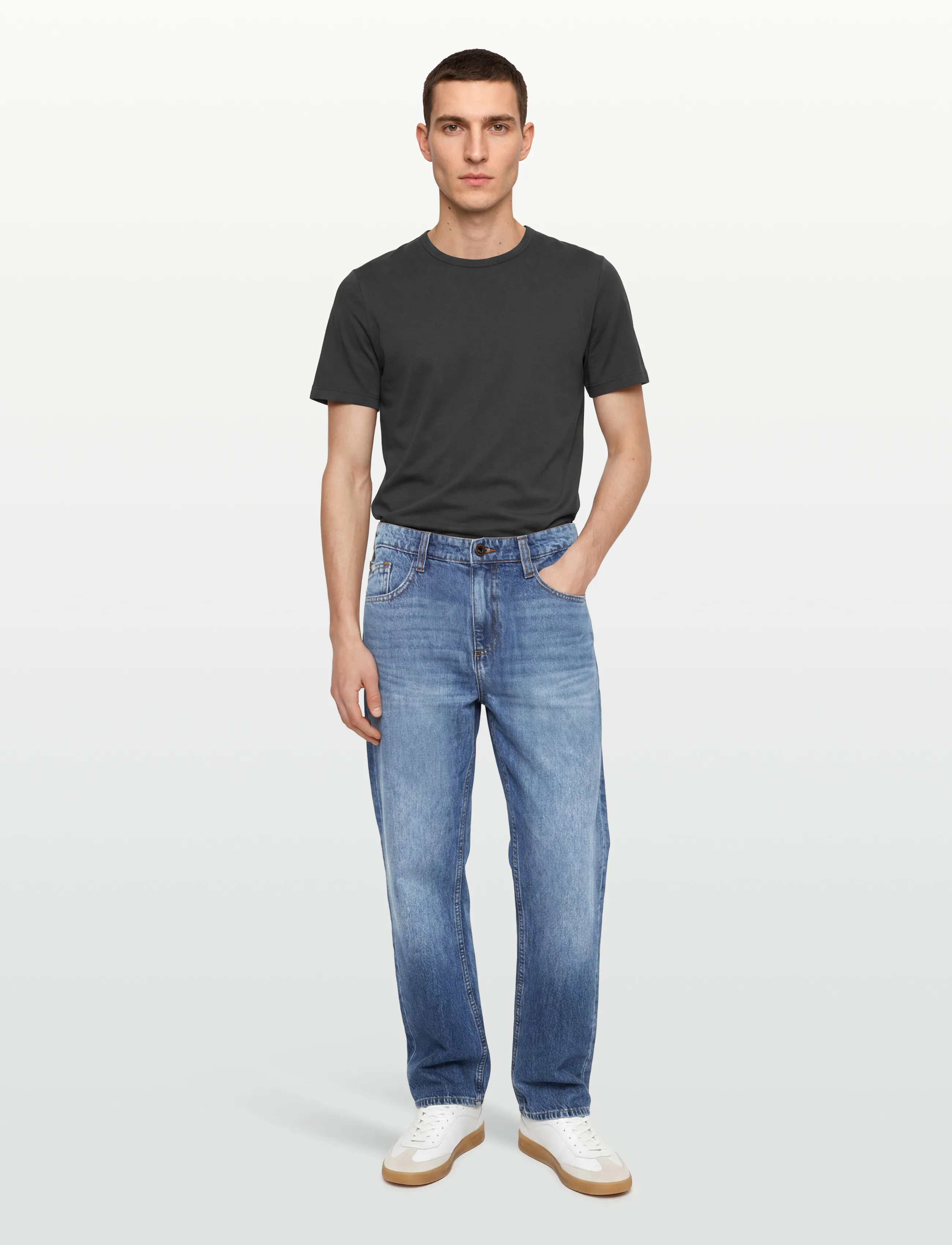 Lindbergh - Loose fit jeans - bukser & jeans - mid blue - 0