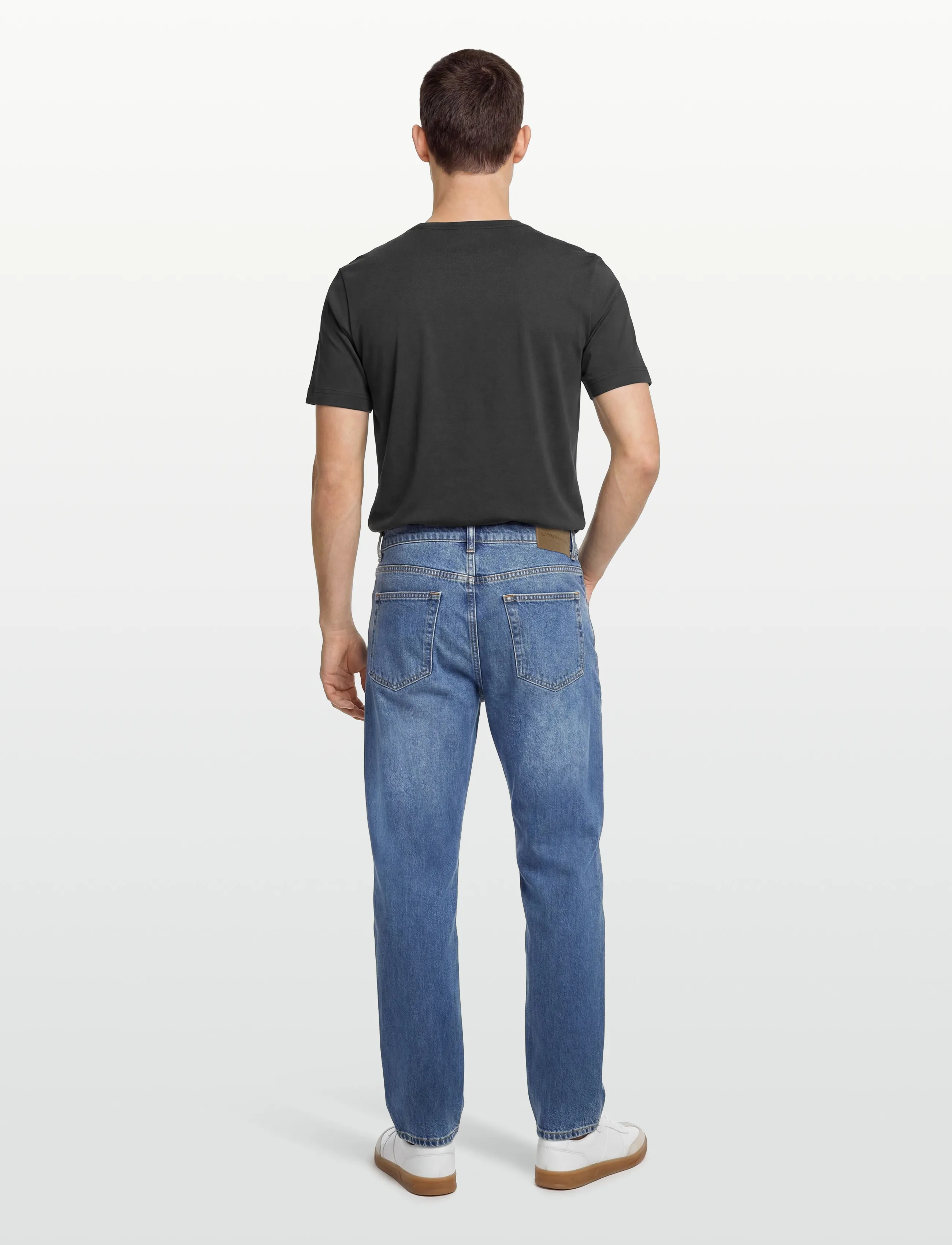 Lindbergh - Loose fit jeans - bukser & jeans - mid blue - 4