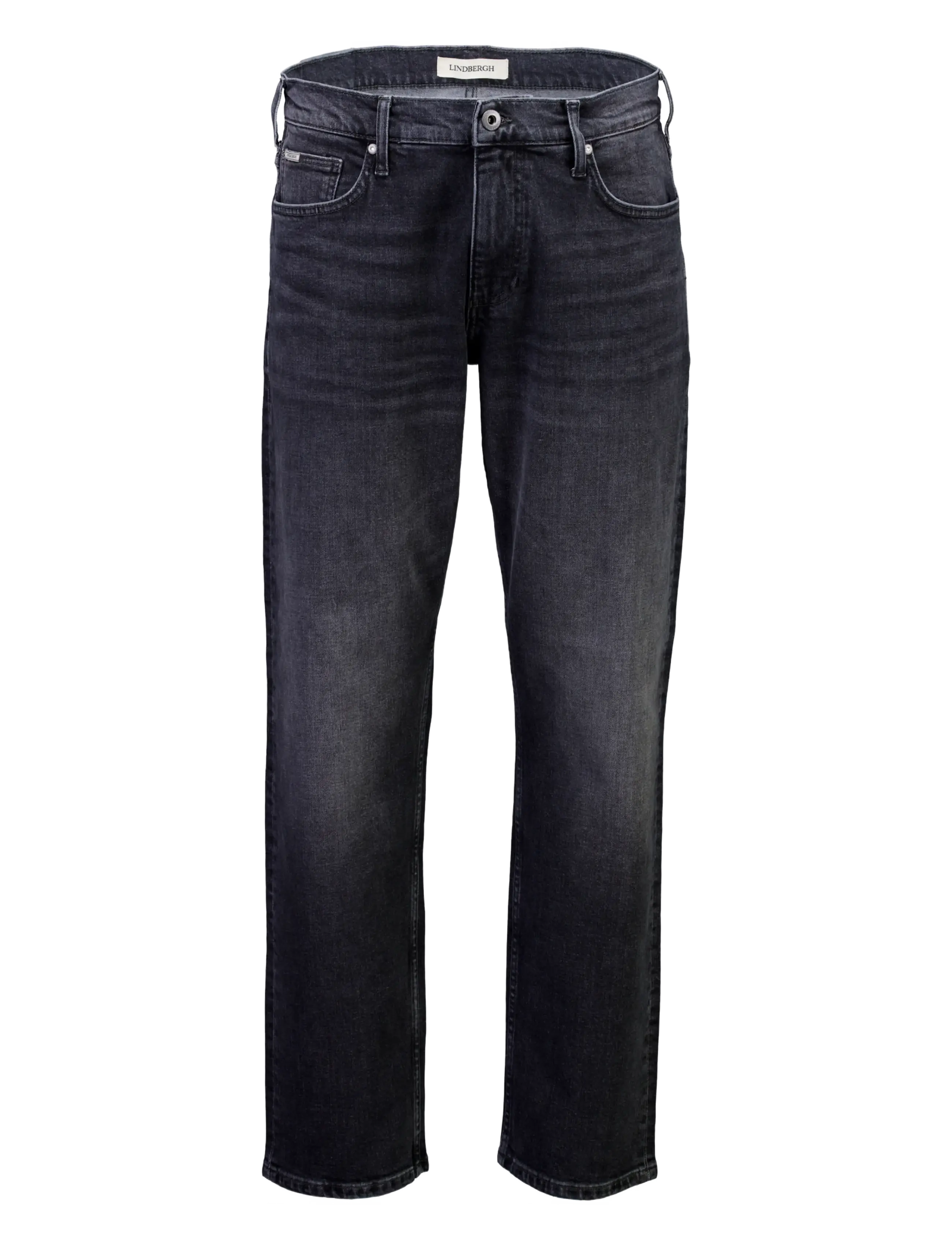 Lindbergh Loose fit jeans - Riided - BLACK USED / black