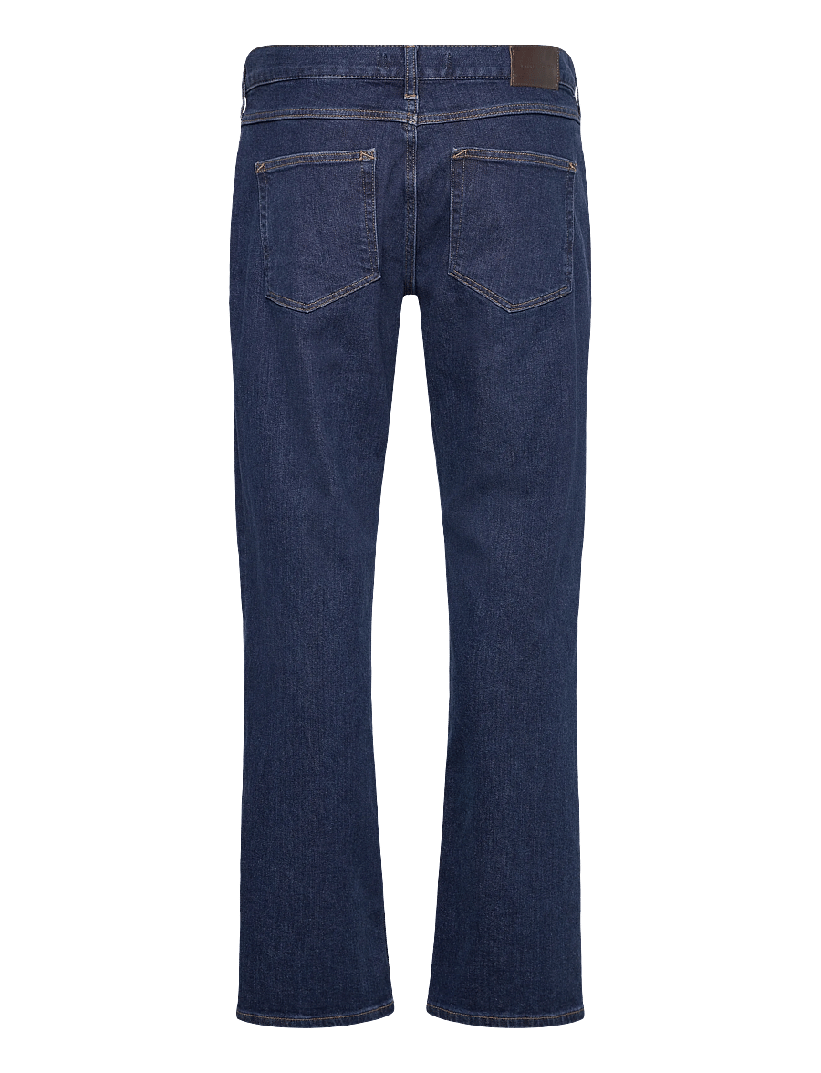 Lindbergh - Mid wash indigo loose fit jeans - loose jeans - mid wash - 2