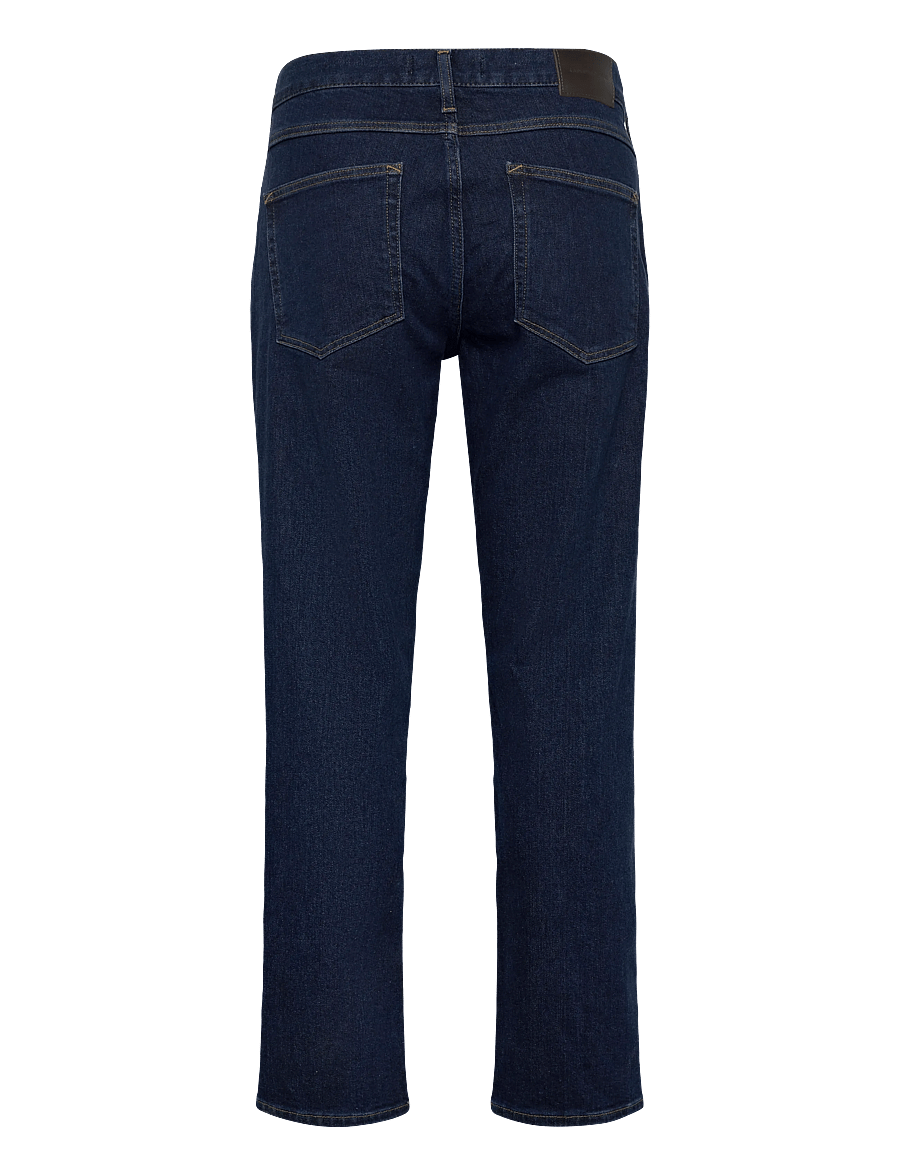 Lindbergh - Mid wash indigo loose fit jeans - loose jeans - mid wash - 1
