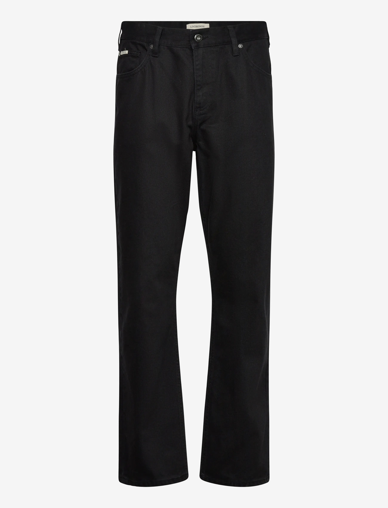 Lindbergh - Loose fit jeans - alt laienevad teksad - black - 1