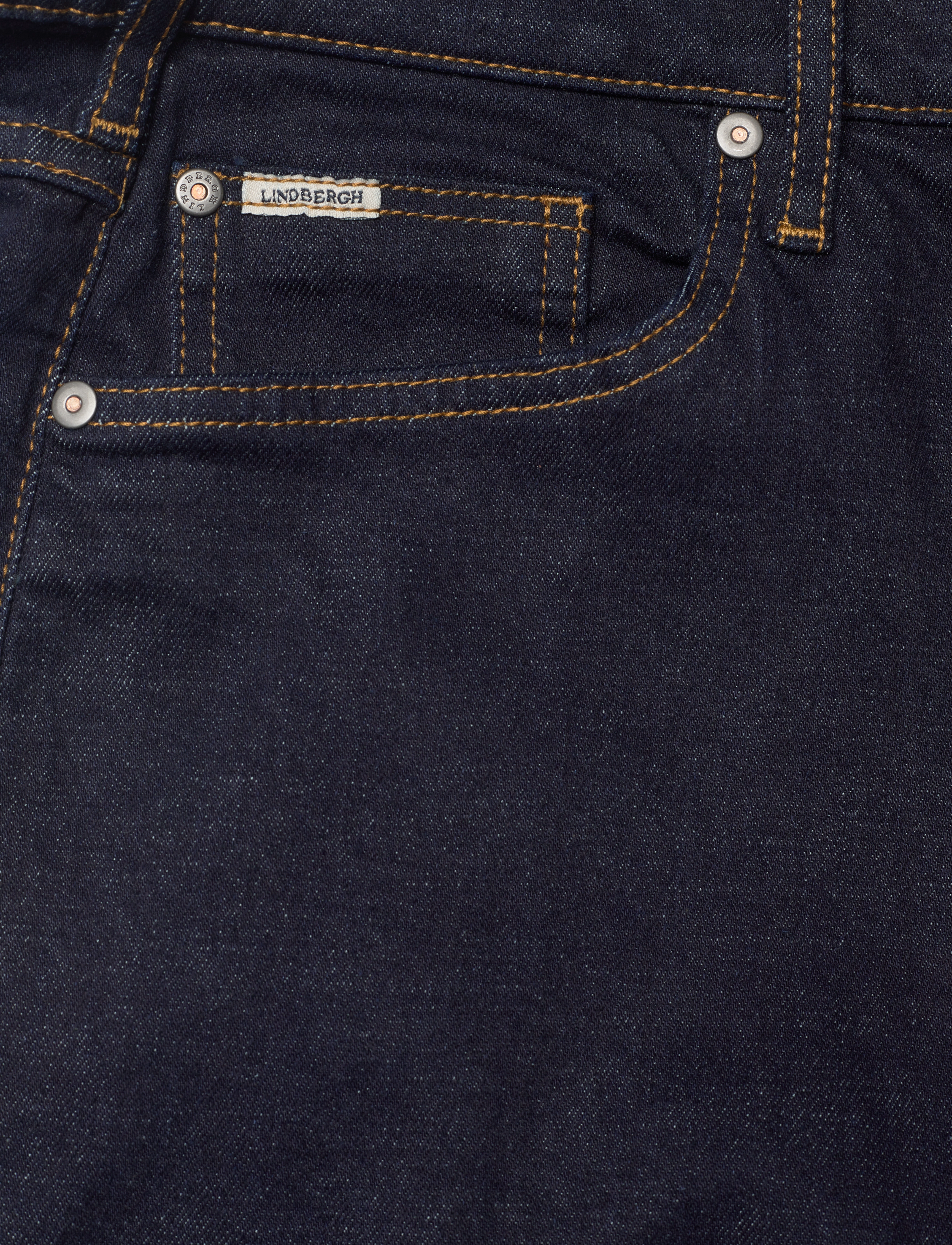 Lindbergh - Loose fit jeans - raw indigo - 4